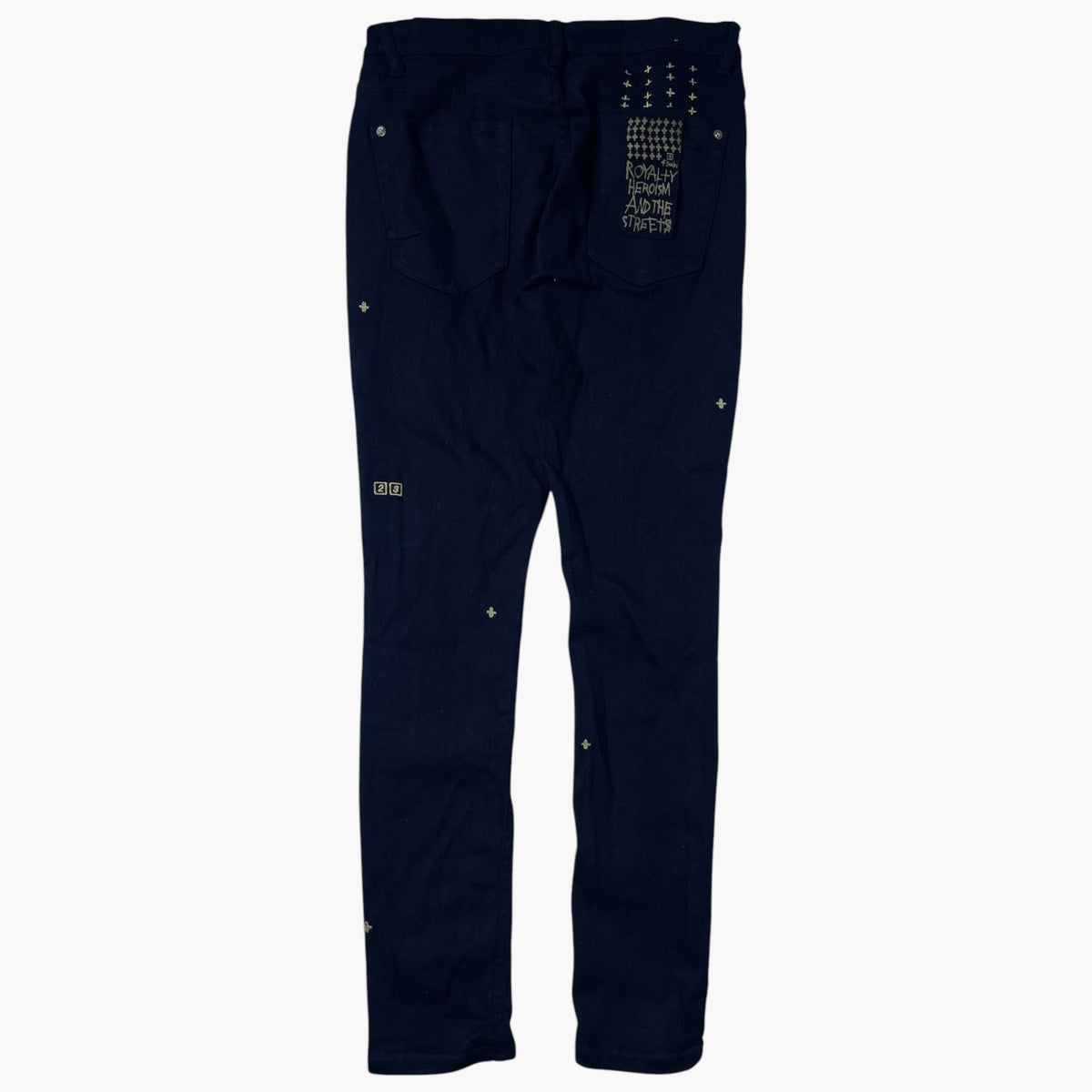 Ksubi Black & Gold Jeans