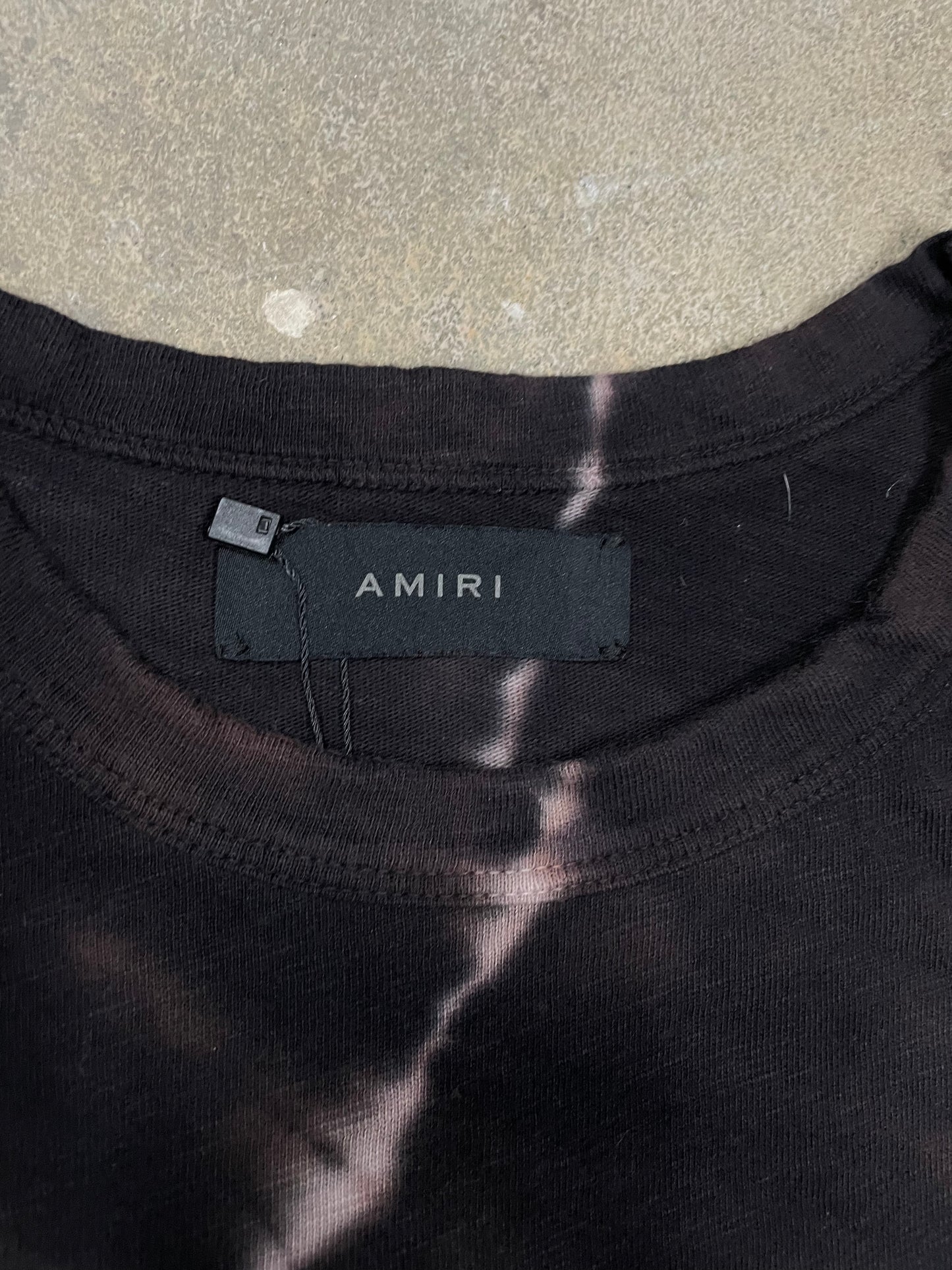 Amiri Tie Dye Tee Plain Used Large