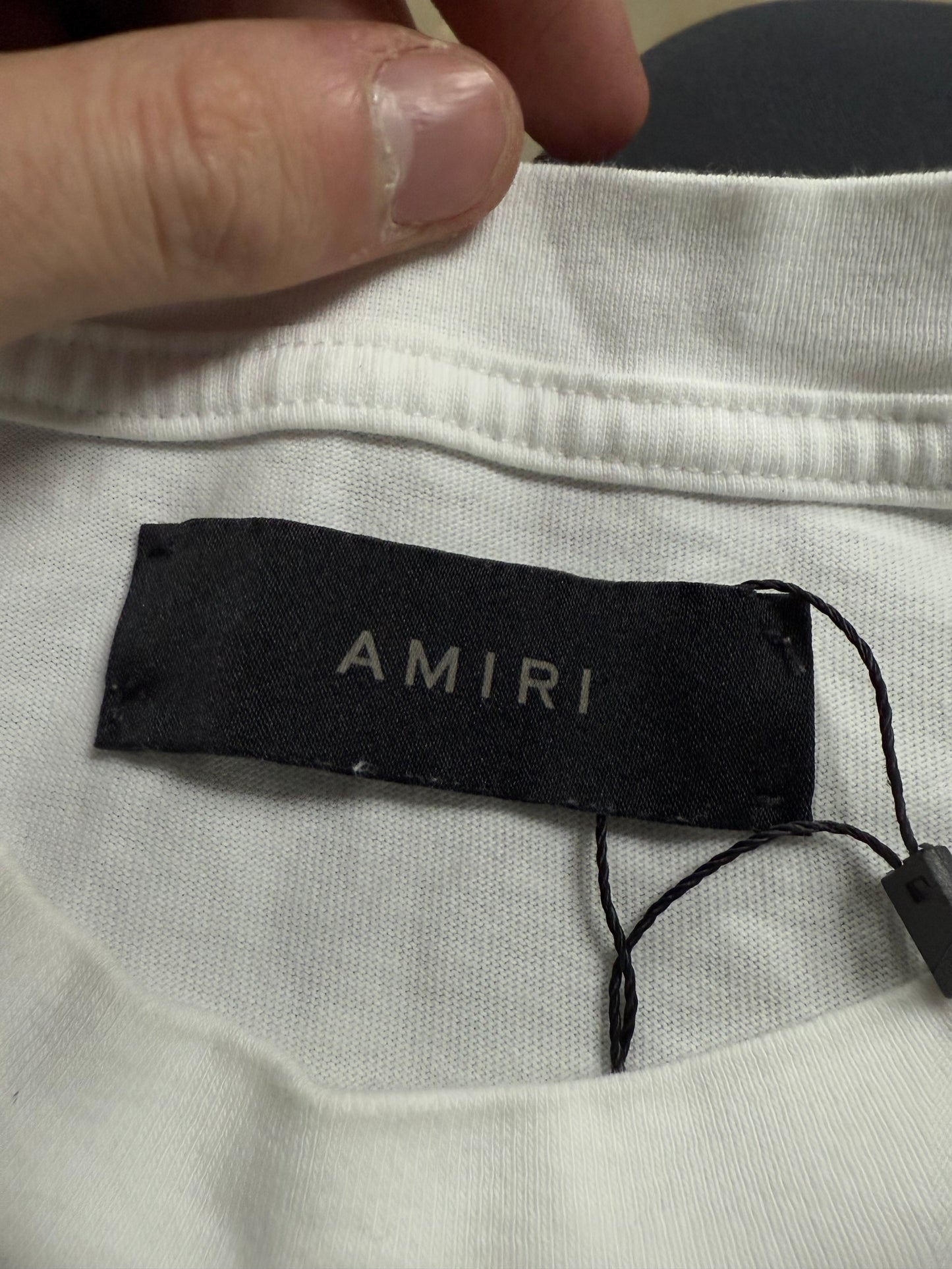 Amiri Art District Tee White Used Small