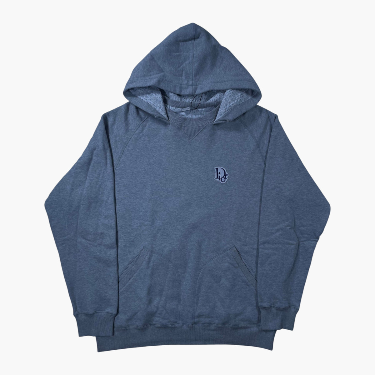 Dior Stacked Grey & Purple Hoodie