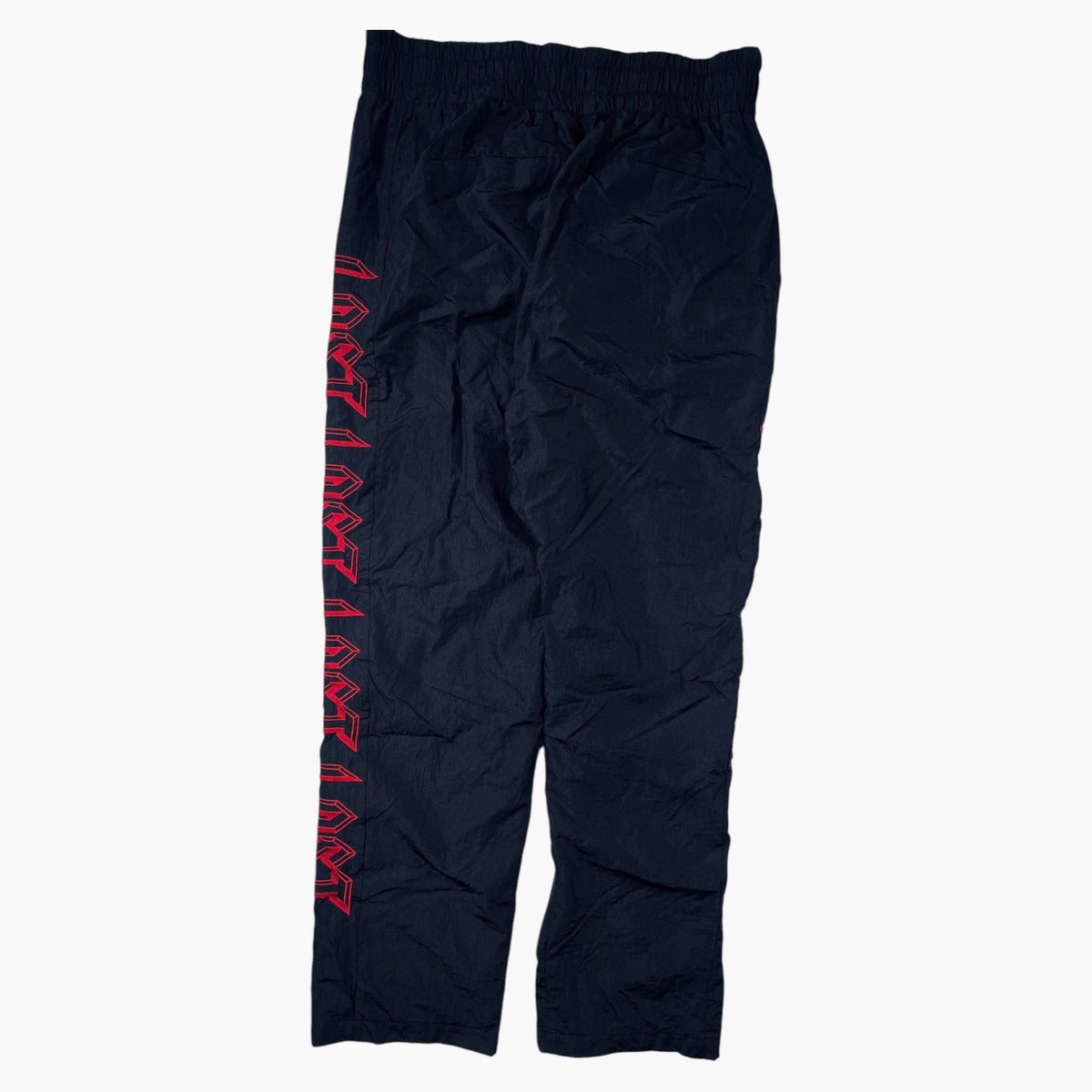 Lost Intricacy Black & Red Track Pants