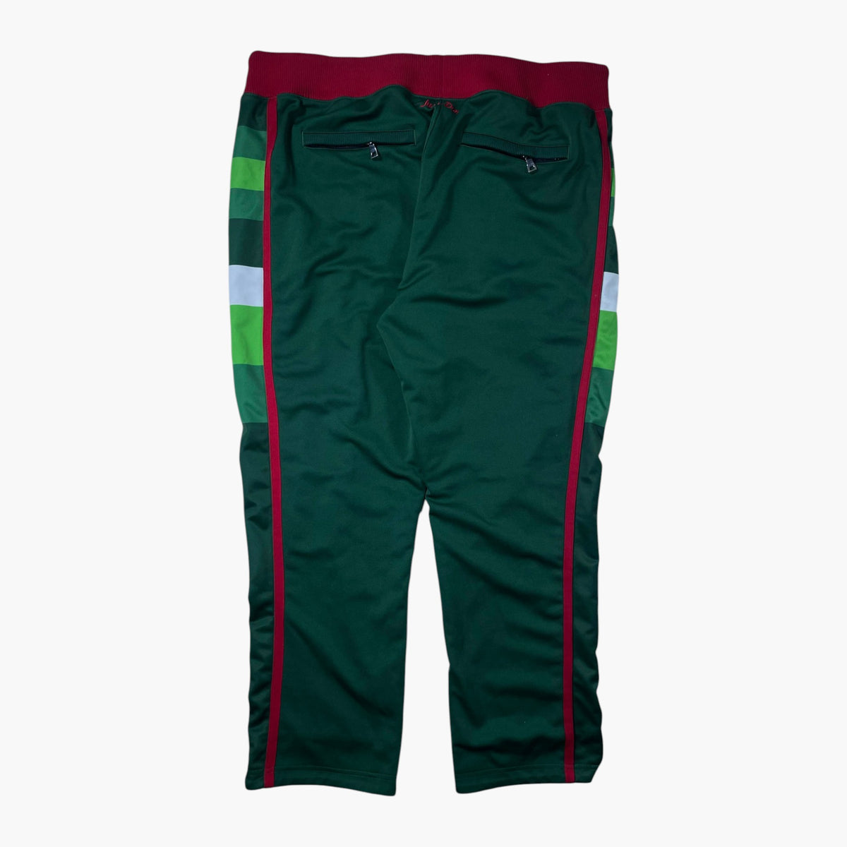 Just Don Bucks Green & Red Sweats