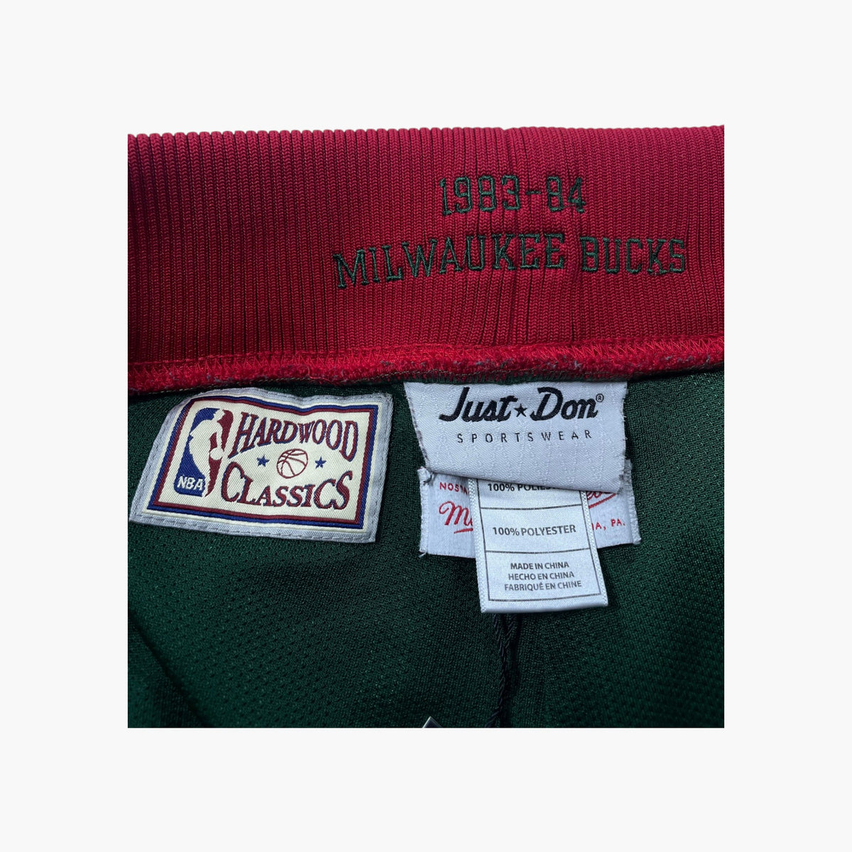 Just Don Bucks Green & Red Sweats