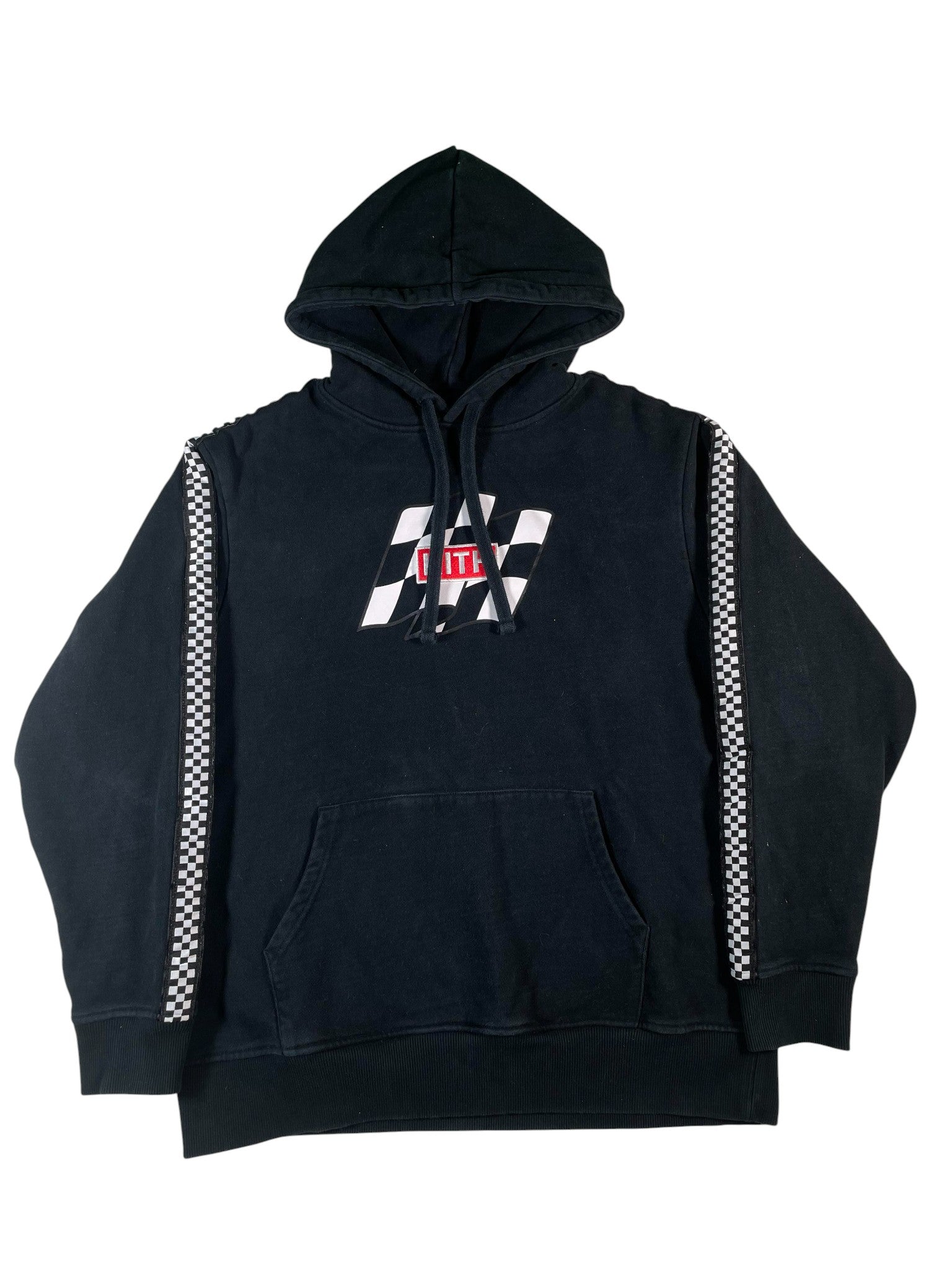 Kith 'Racing' Black Patch Hoodie
