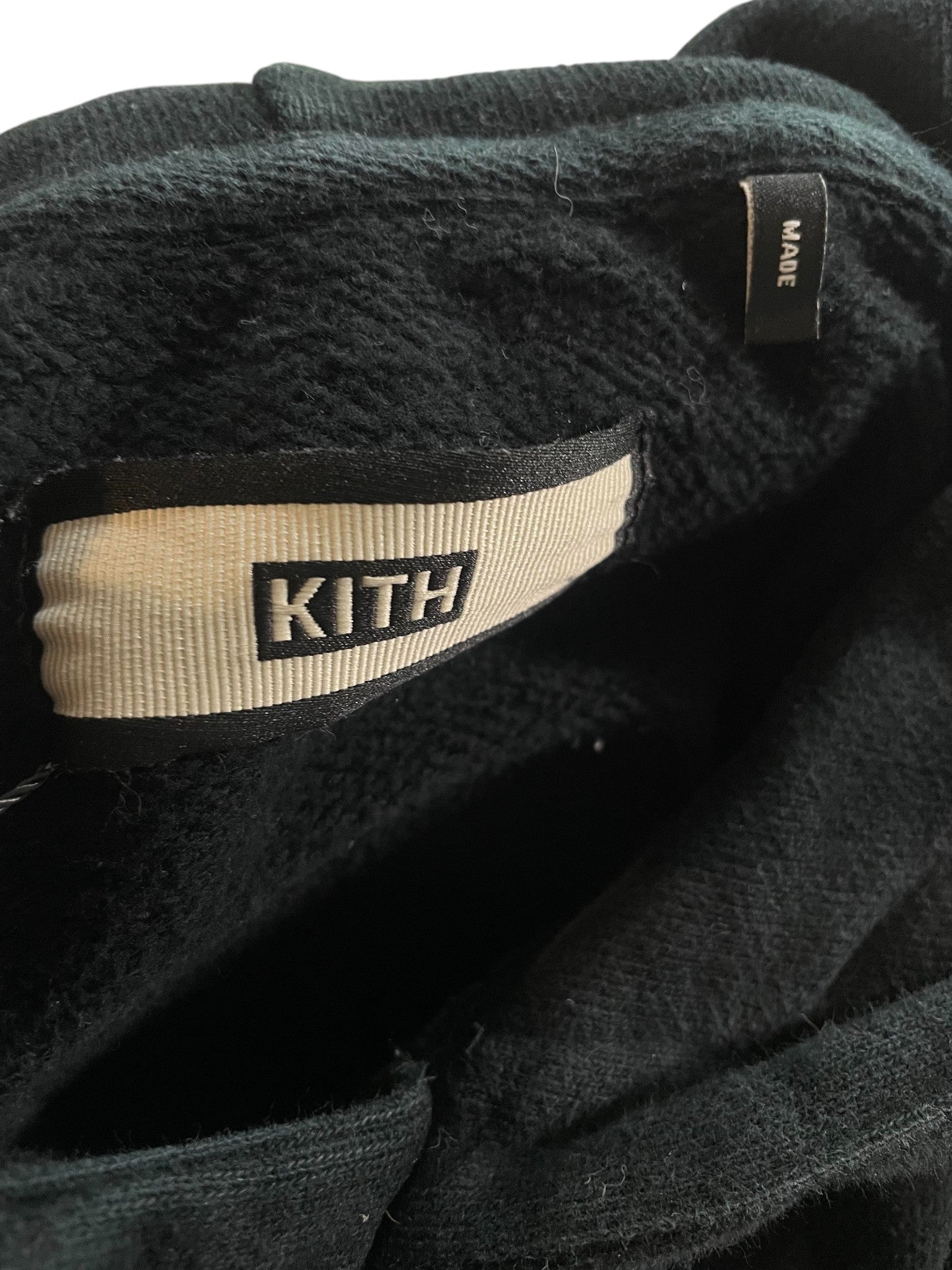 Kith 'Racing' Black Patch Hoodie