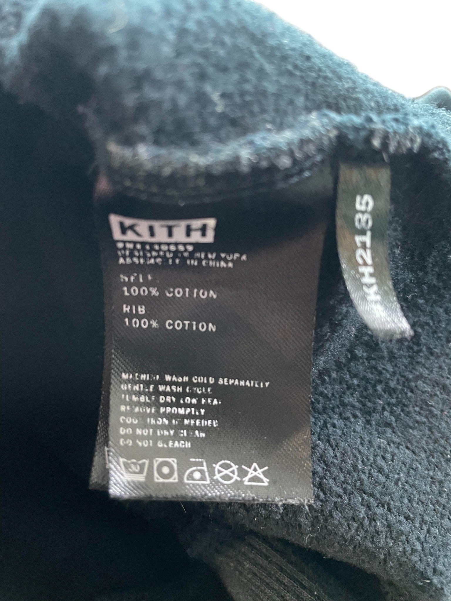 Kith 'Racing' Black Patch Hoodie