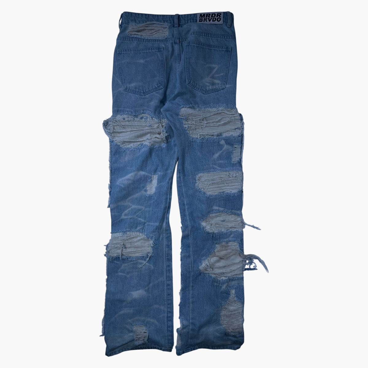 Who Decides War POTN Sky  Light Wash Jeans