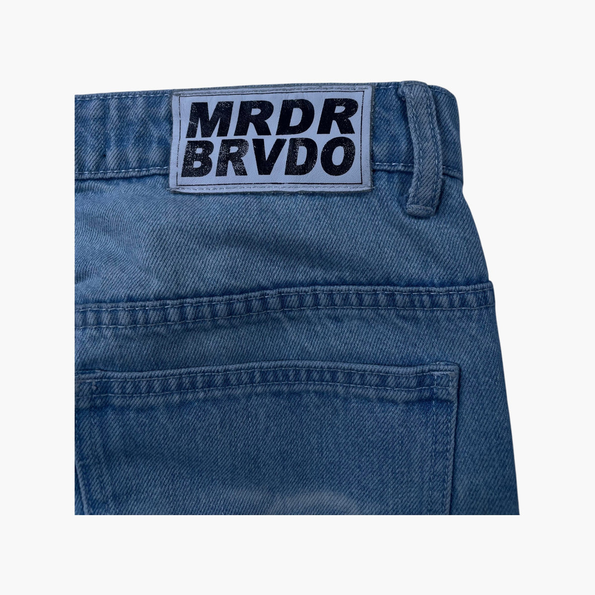 Who Decides War POTN Sky  Light Wash Jeans