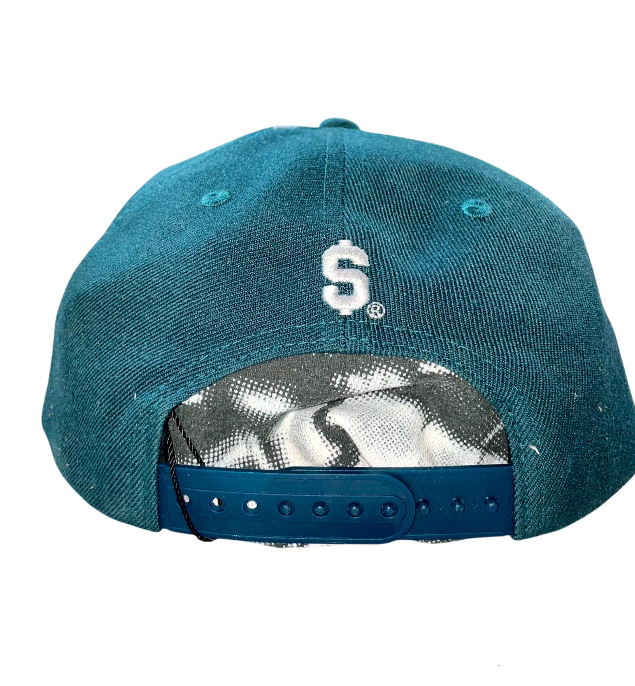 Supreme Squiggly Teal Hat