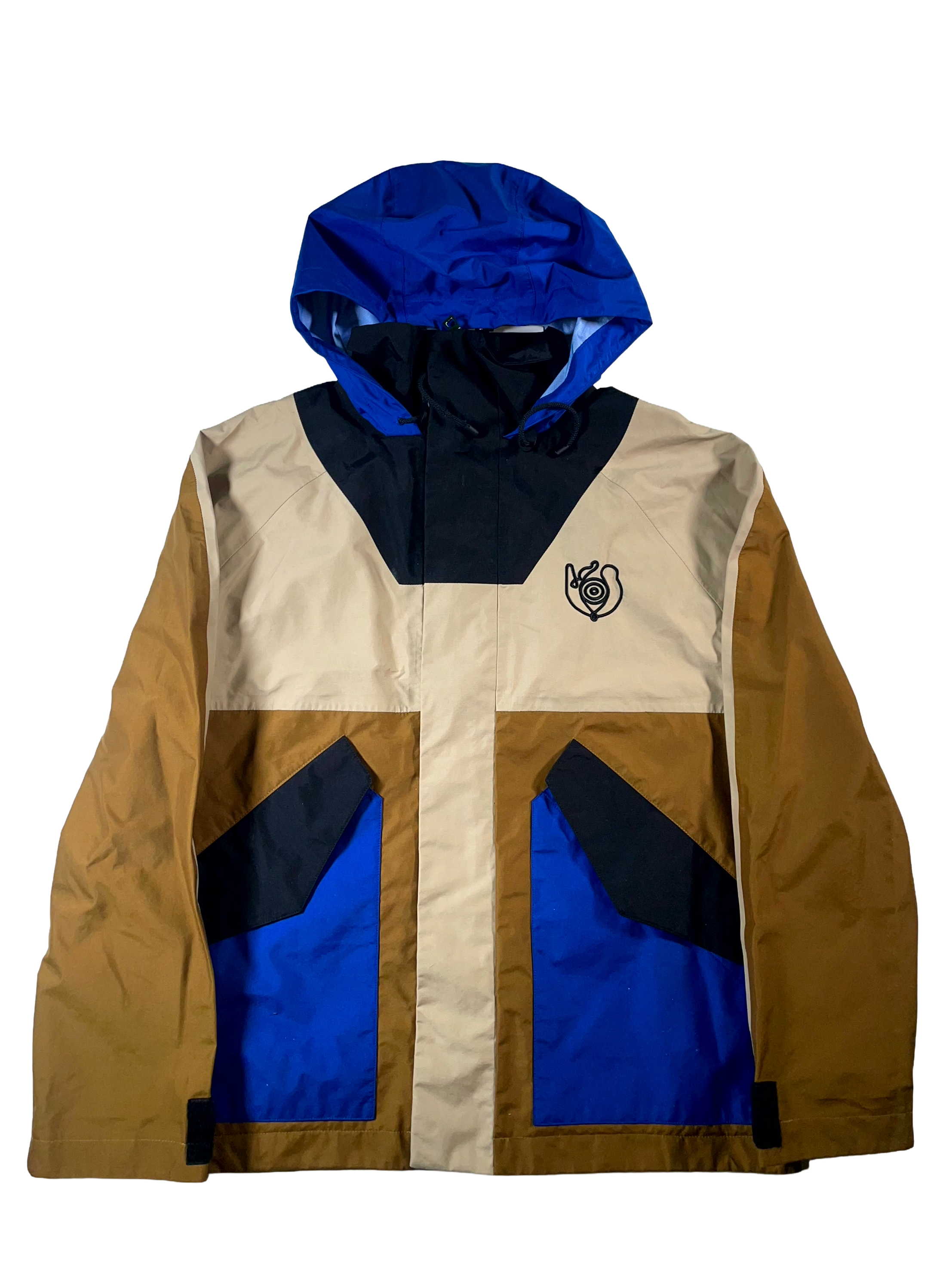 Loewe ELN Windbreaker Tan & Multicolor Jacket