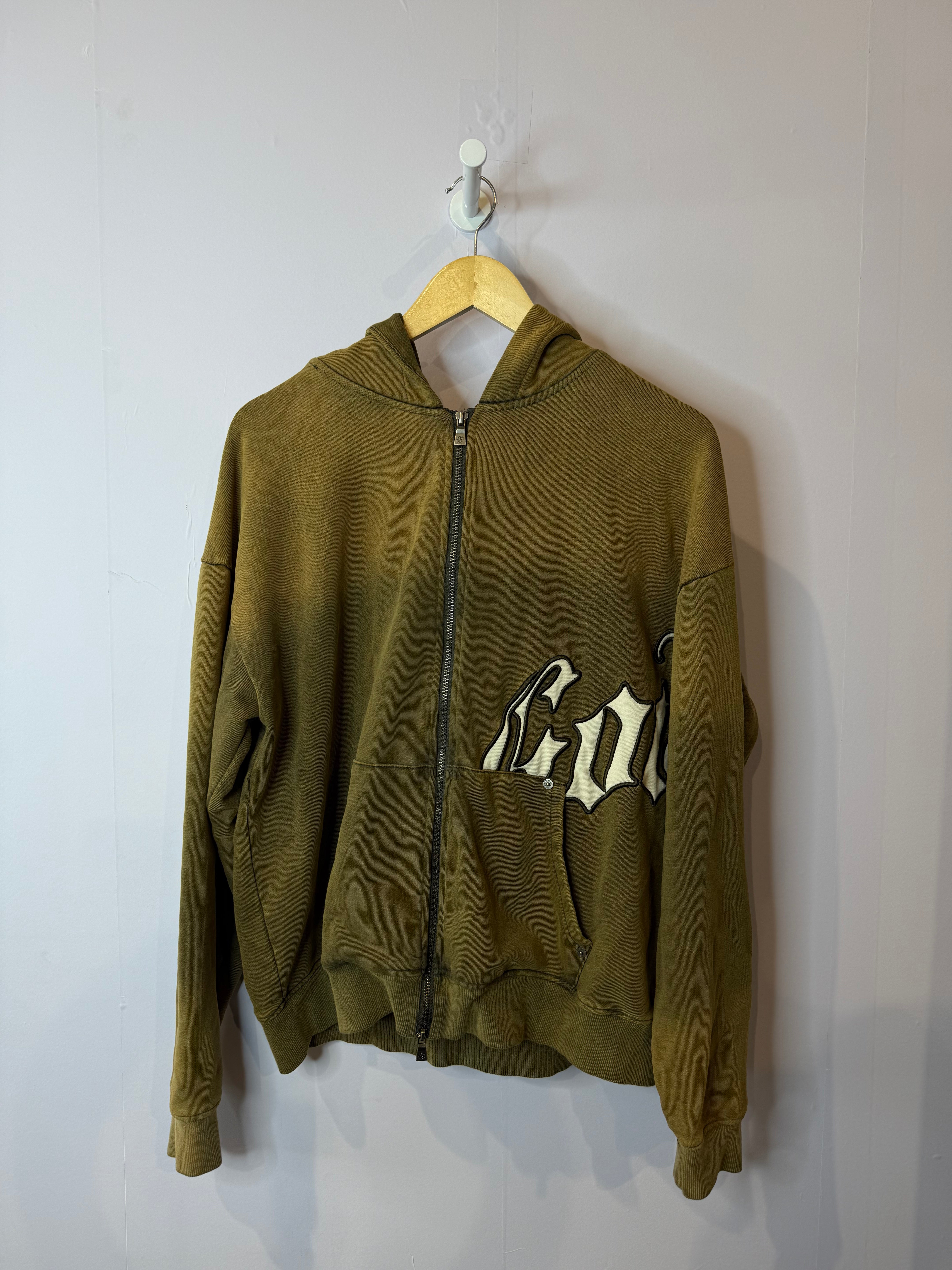 Godspeed OG Logo Dusty Olive Hoodie