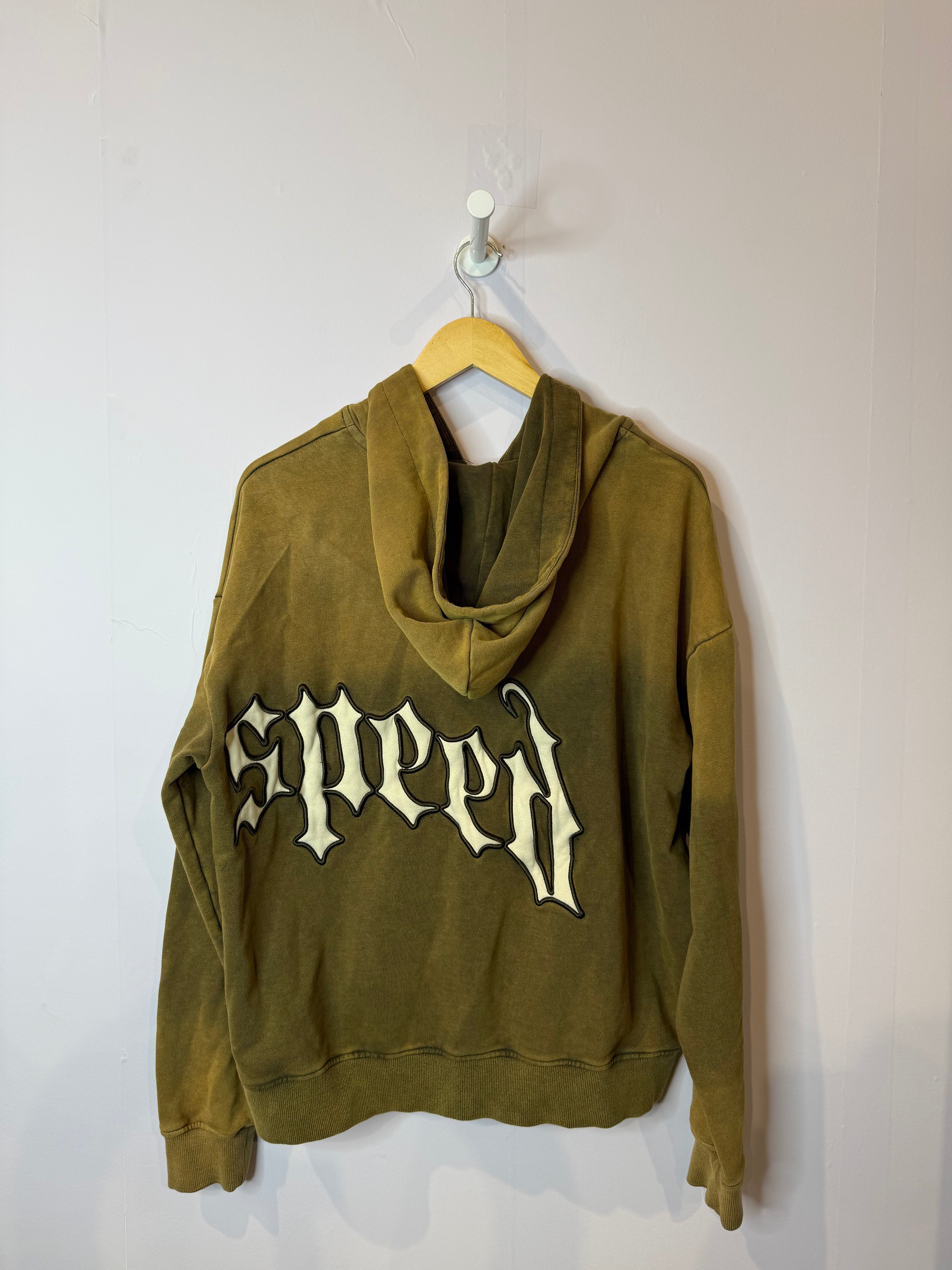 Godspeed OG Logo Dusty Olive Hoodie