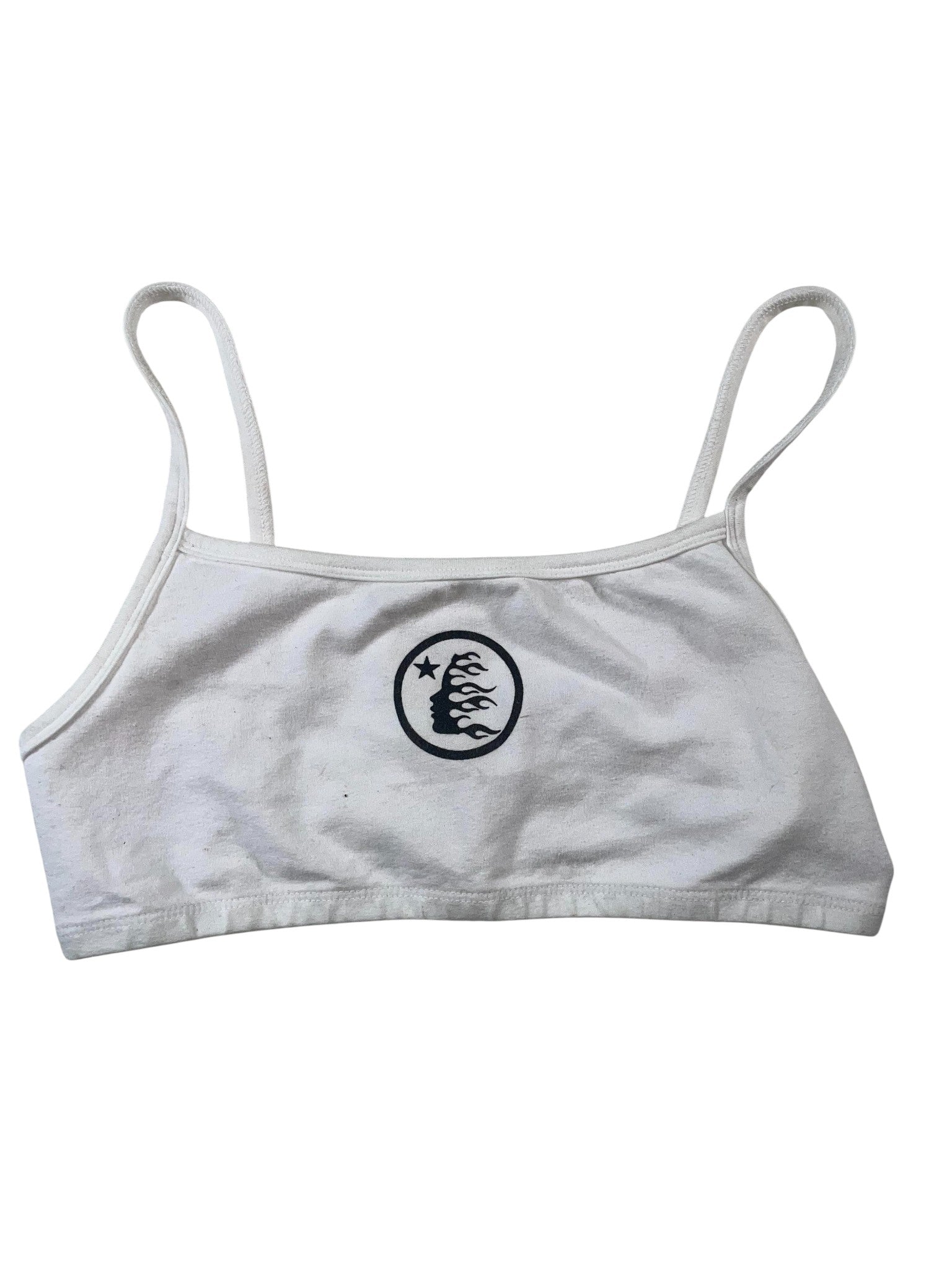 Hellstar White Sports Bra