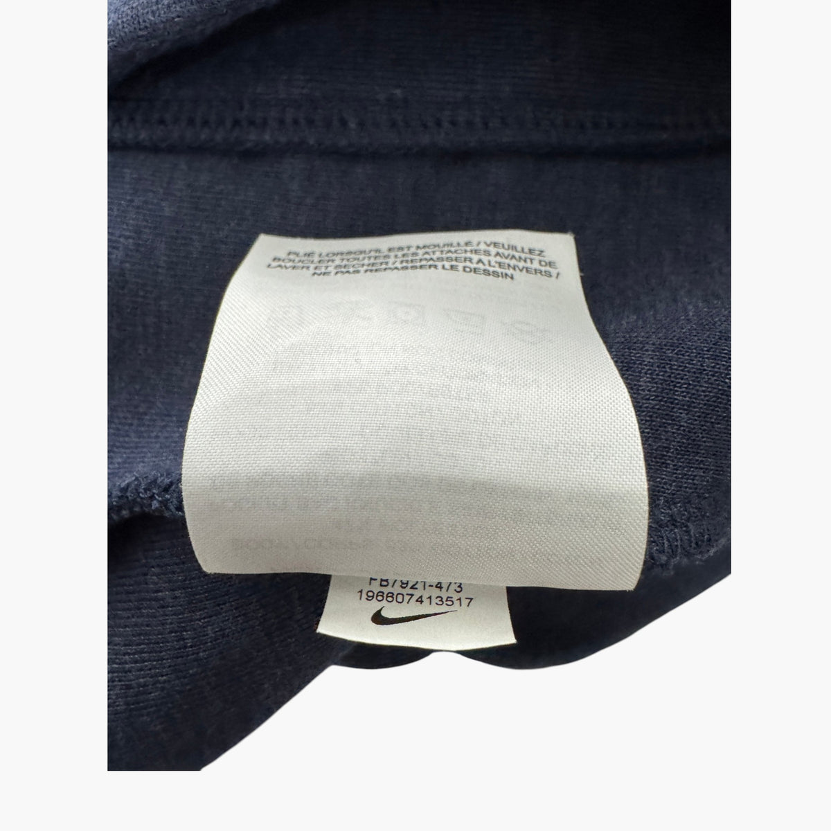 Nike Tech Navy Zip Up