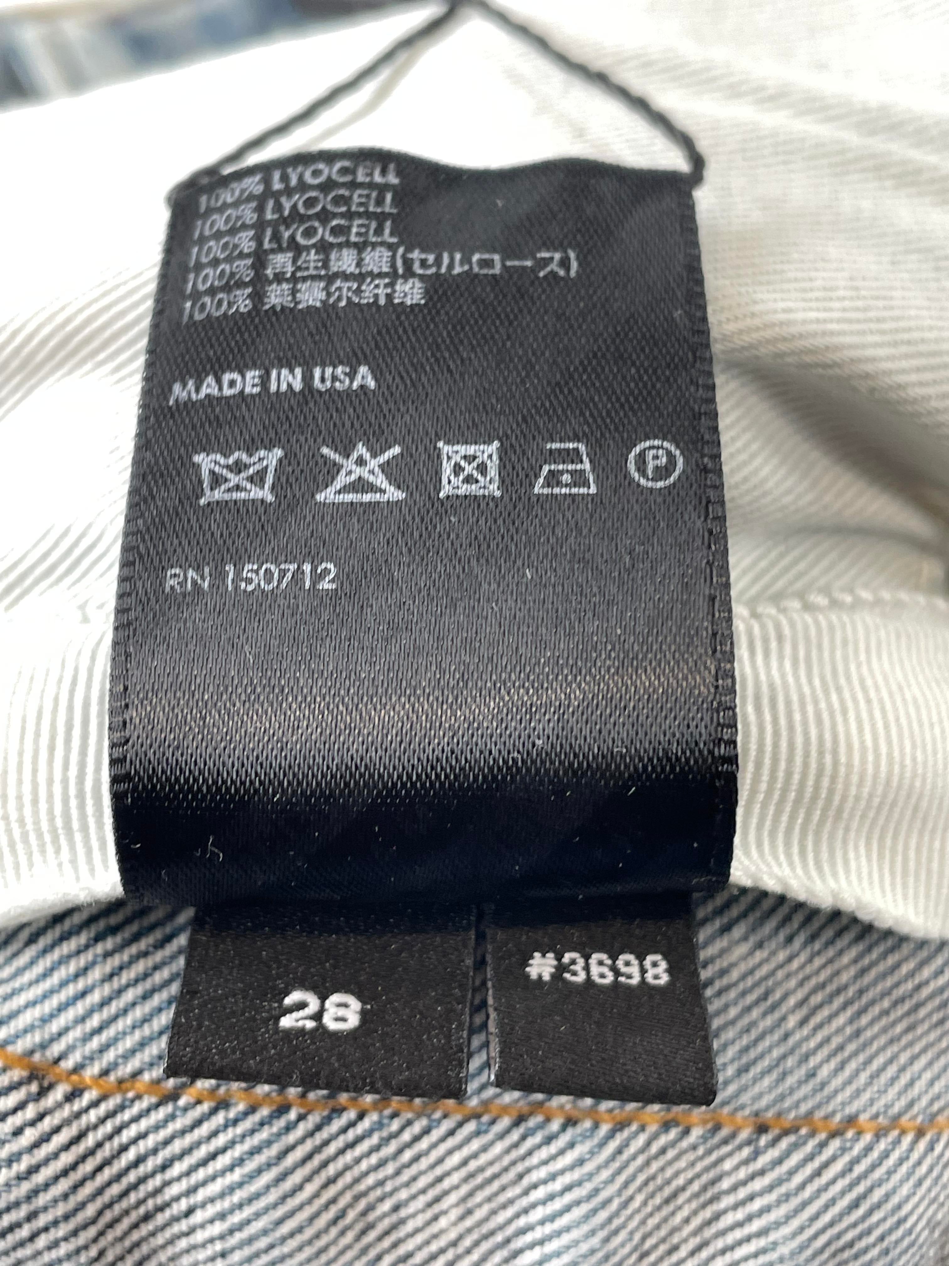 Amiri MX1 Light Wash Aqua