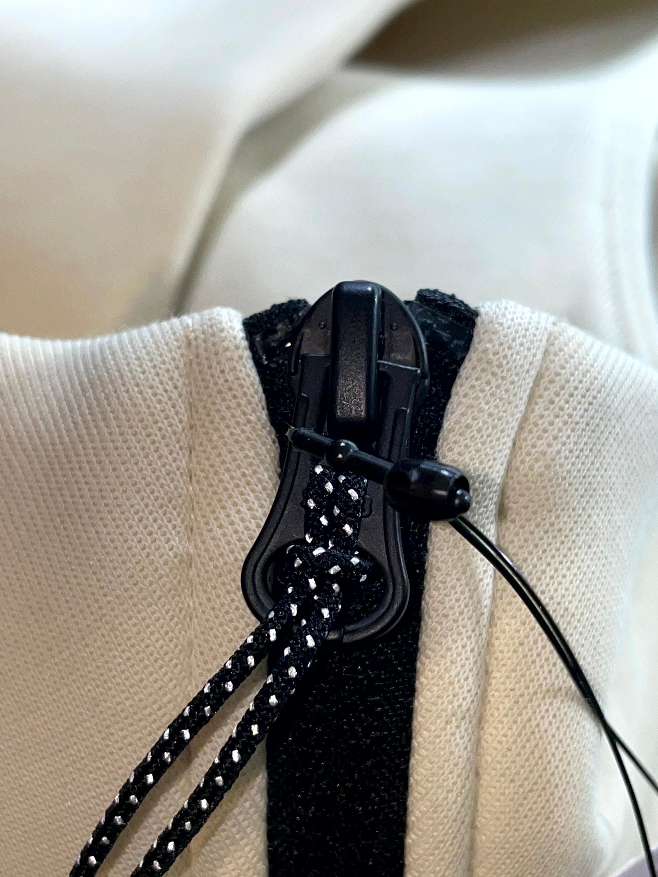 Nike Tech Zip Up Cream Hoodie