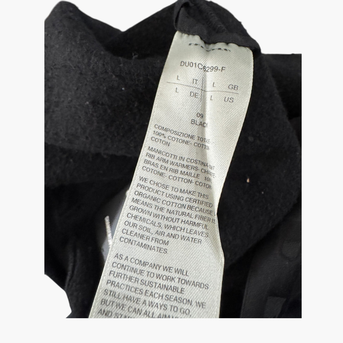 Rick Owens Double Sleeve Pullover Black Hoodie