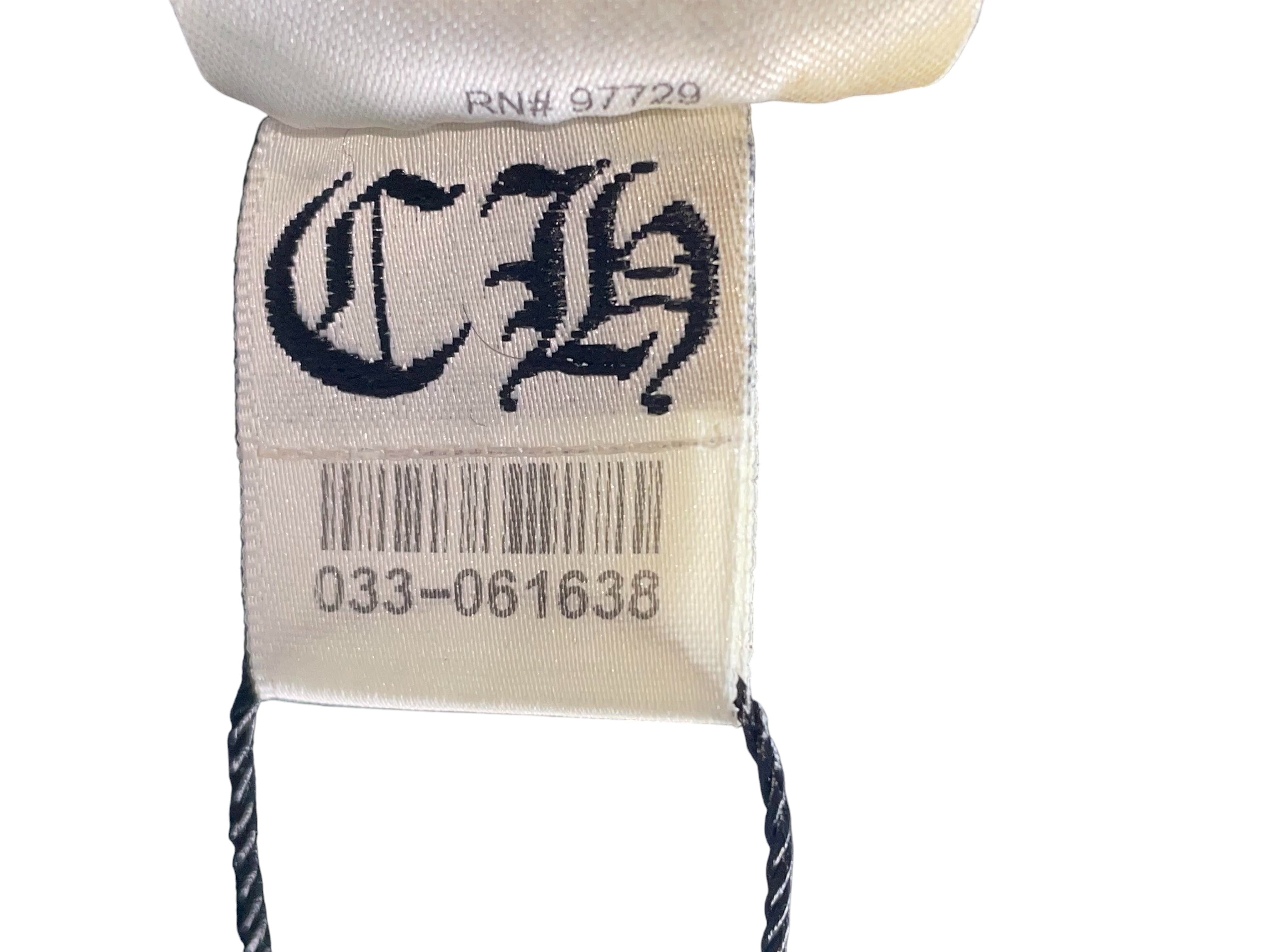 Chrome Hearts Horseshoe Black Beanie