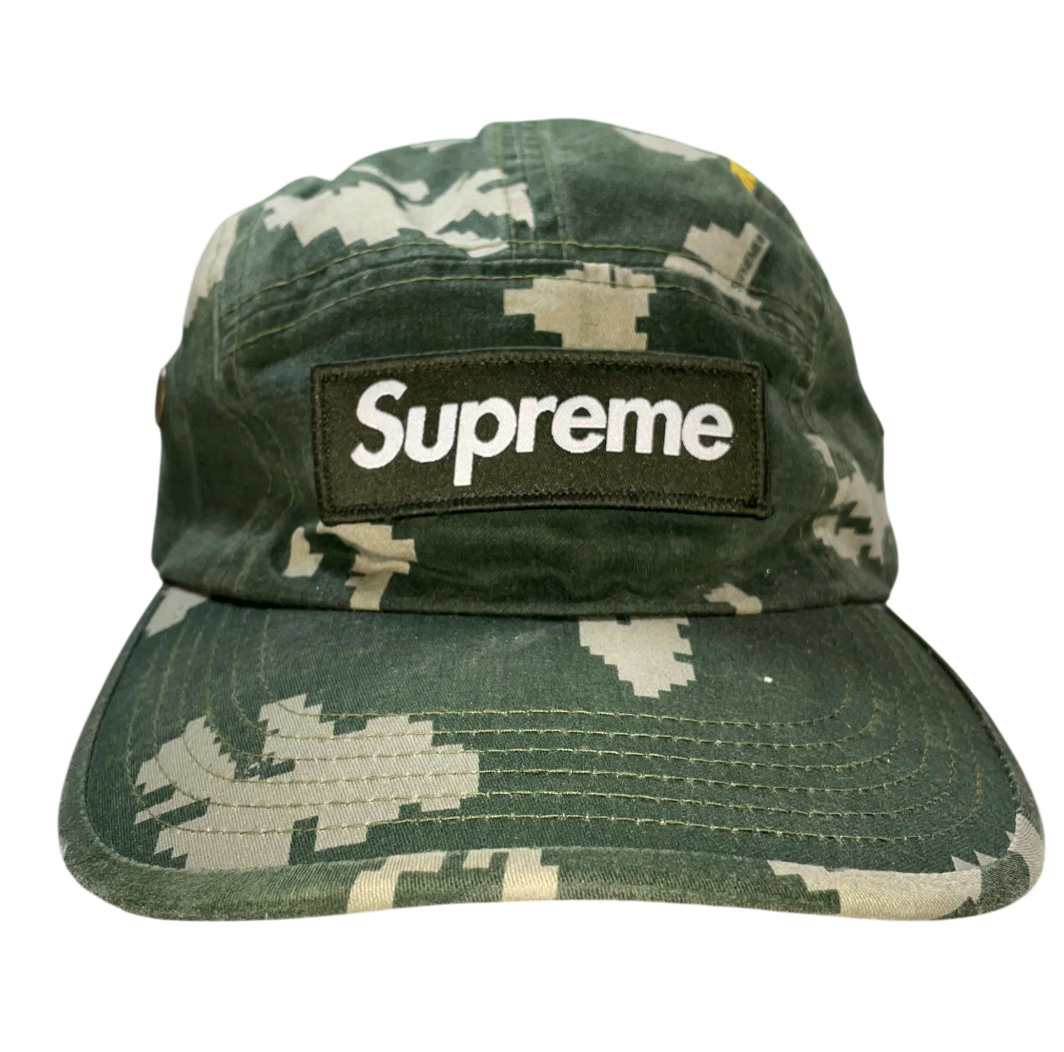 Supreme Digi Camo Green Cap