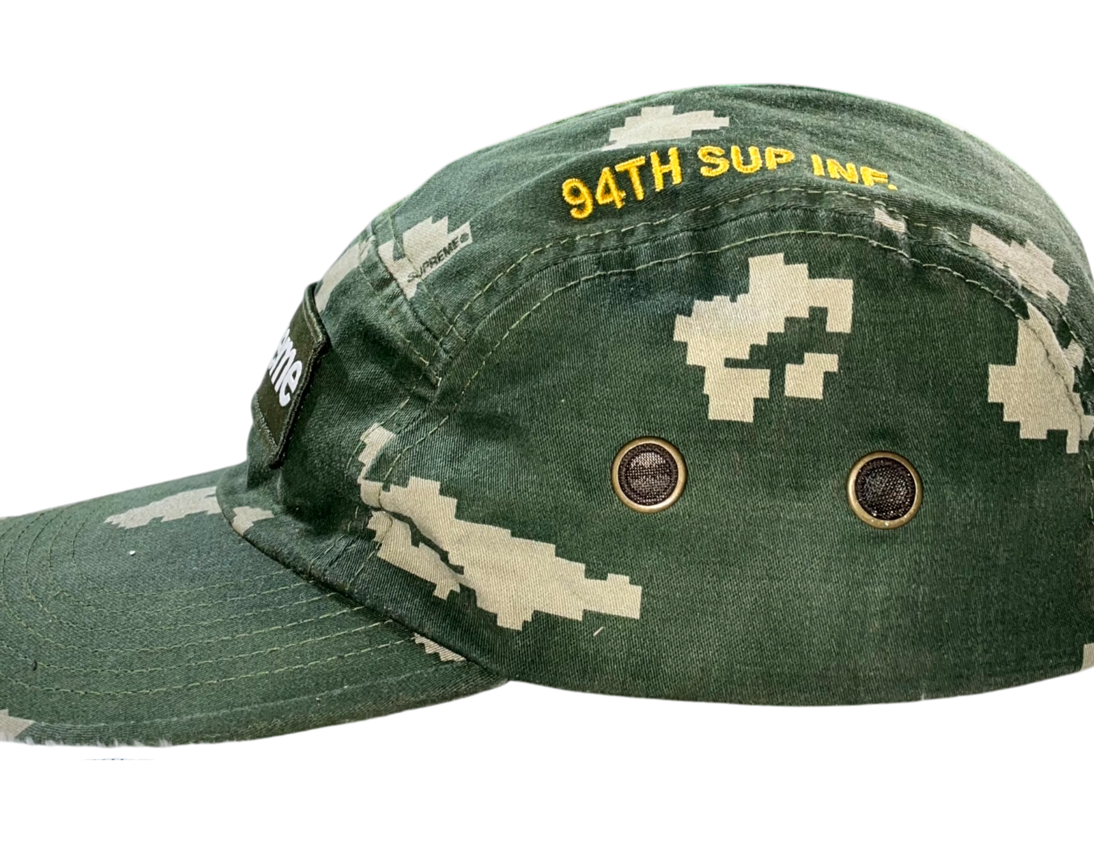 Supreme Digi Camo Green Cap