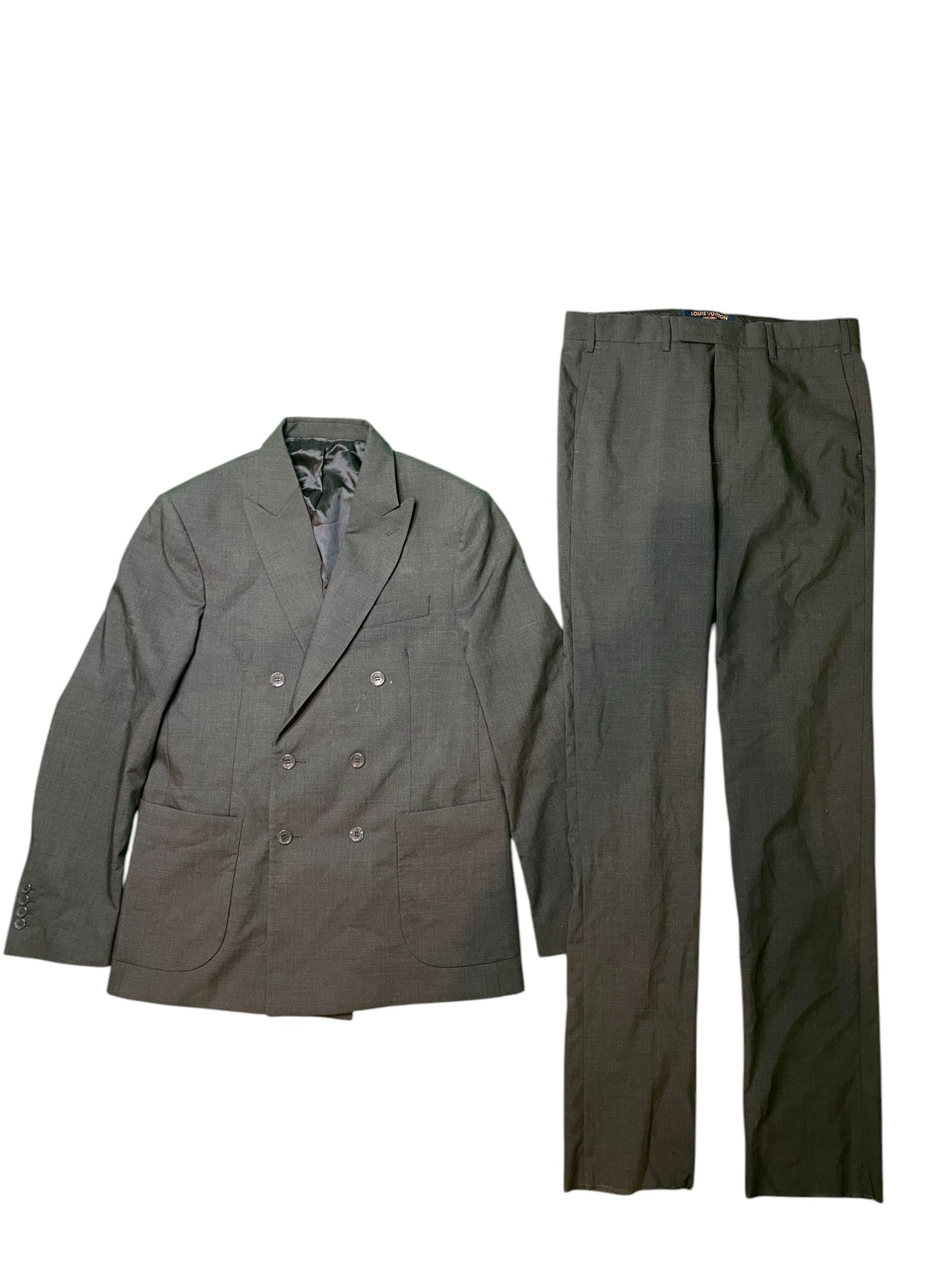 Louis Vuitton Full Grey Suit