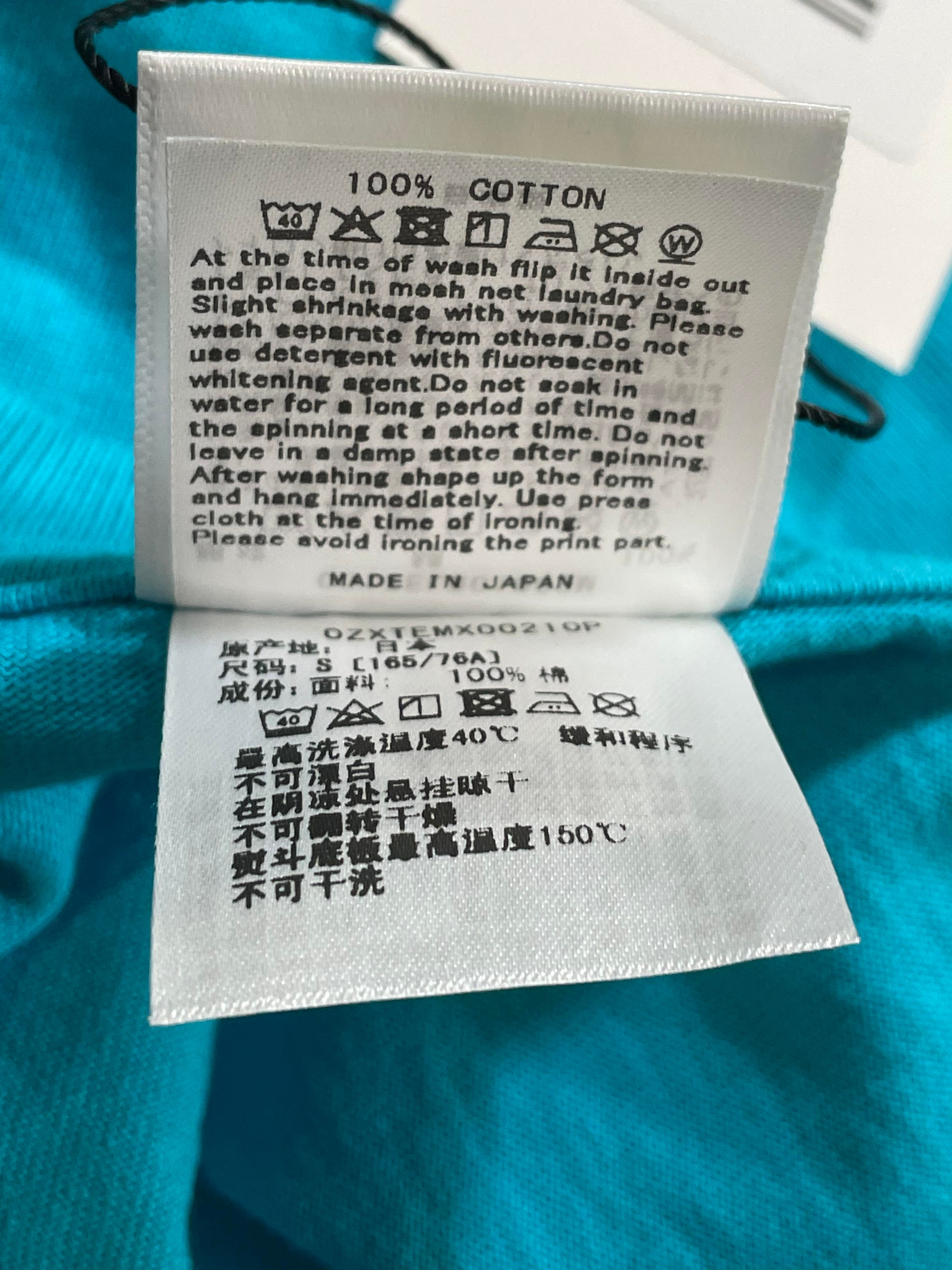 BAPE Teal APE Head Tee