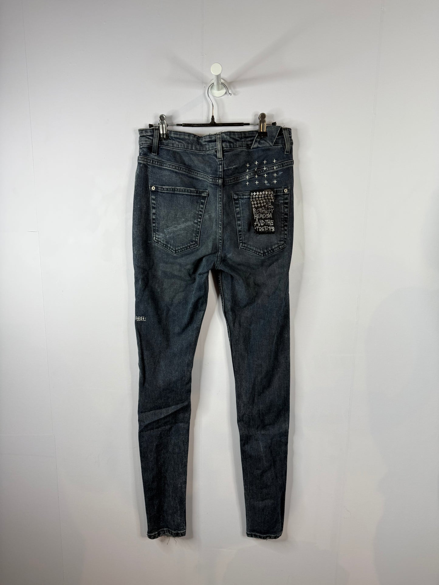 Ksubi Jeans Navy Wash Used 30