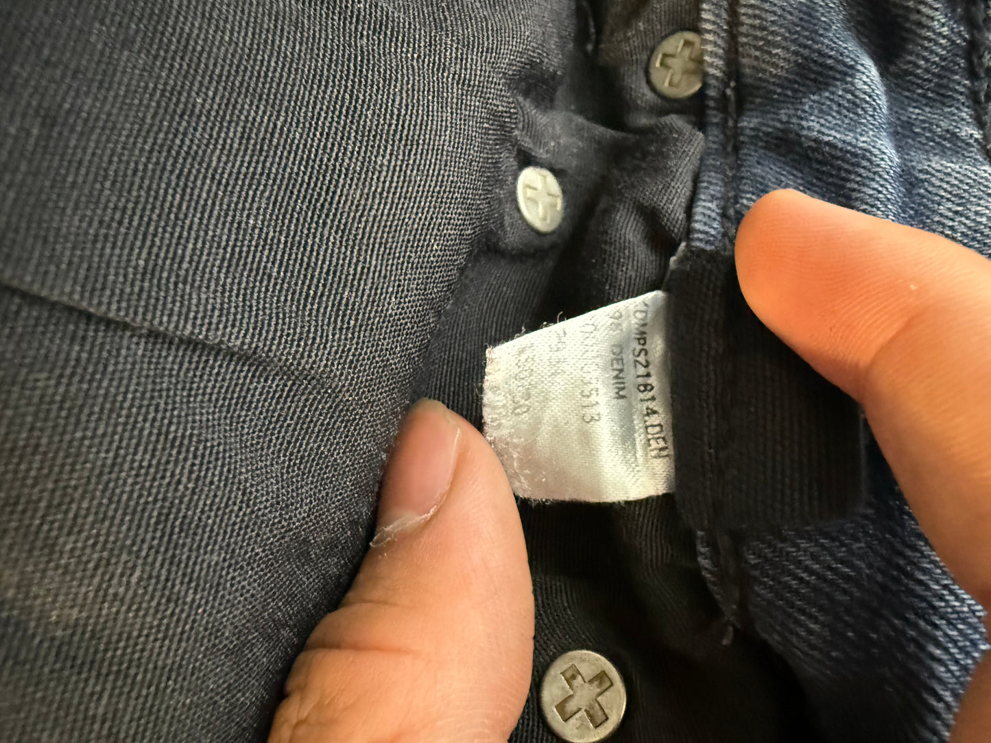 Ksubi Jeans Navy Wash Used 30
