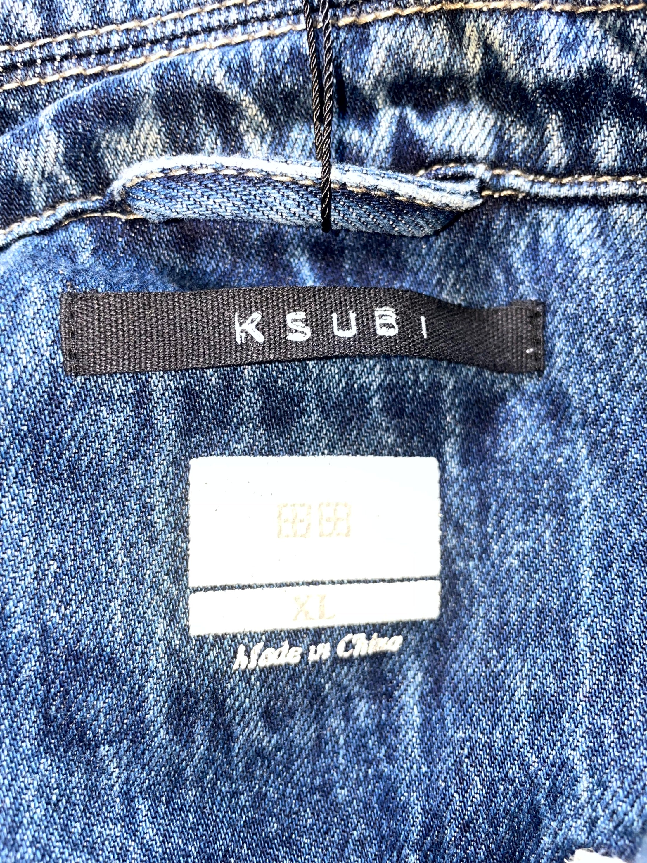 Ksubi Denim Dark Wash Jacket
