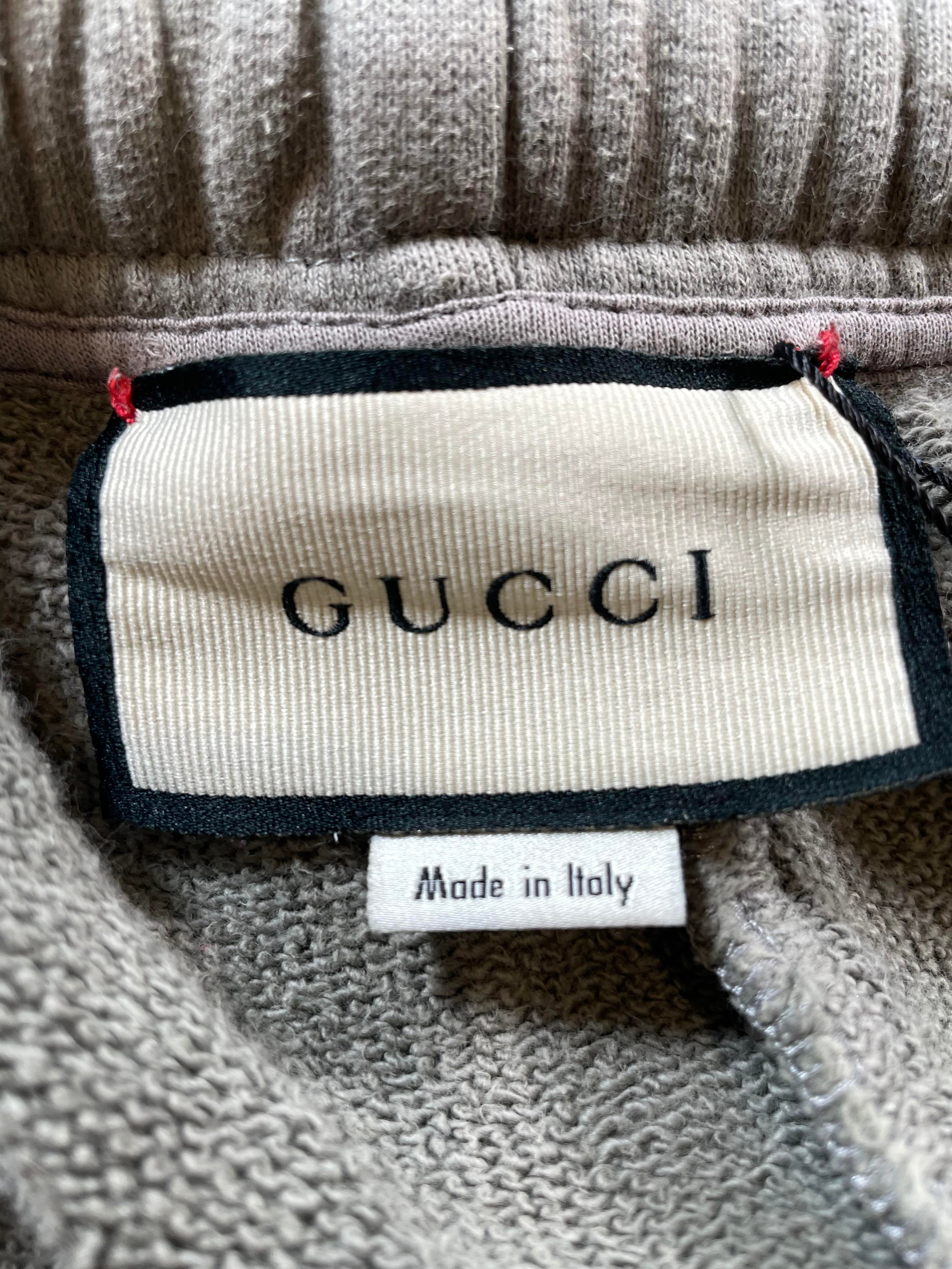 Gucci Monogram Grey Shorts