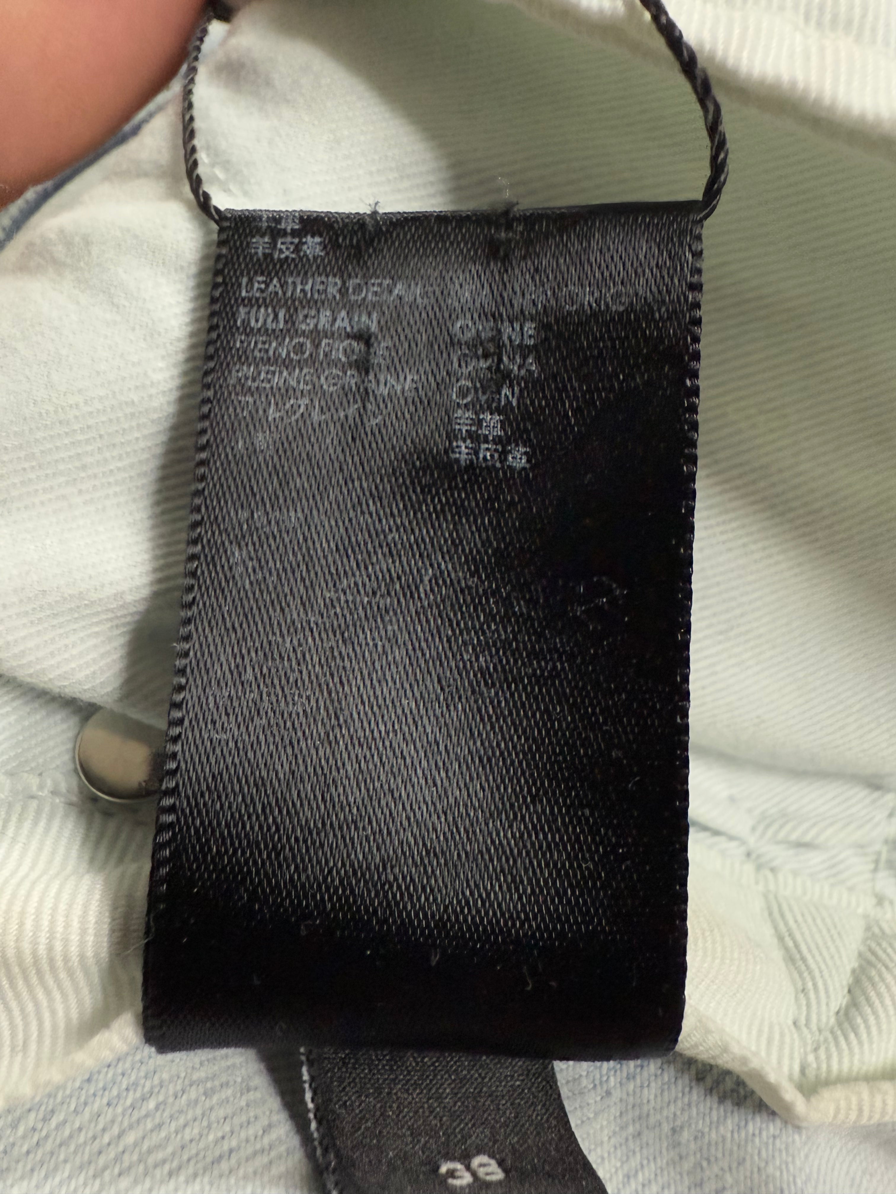 Amiri Chemist Jeans Light Wash White Stars Used 38