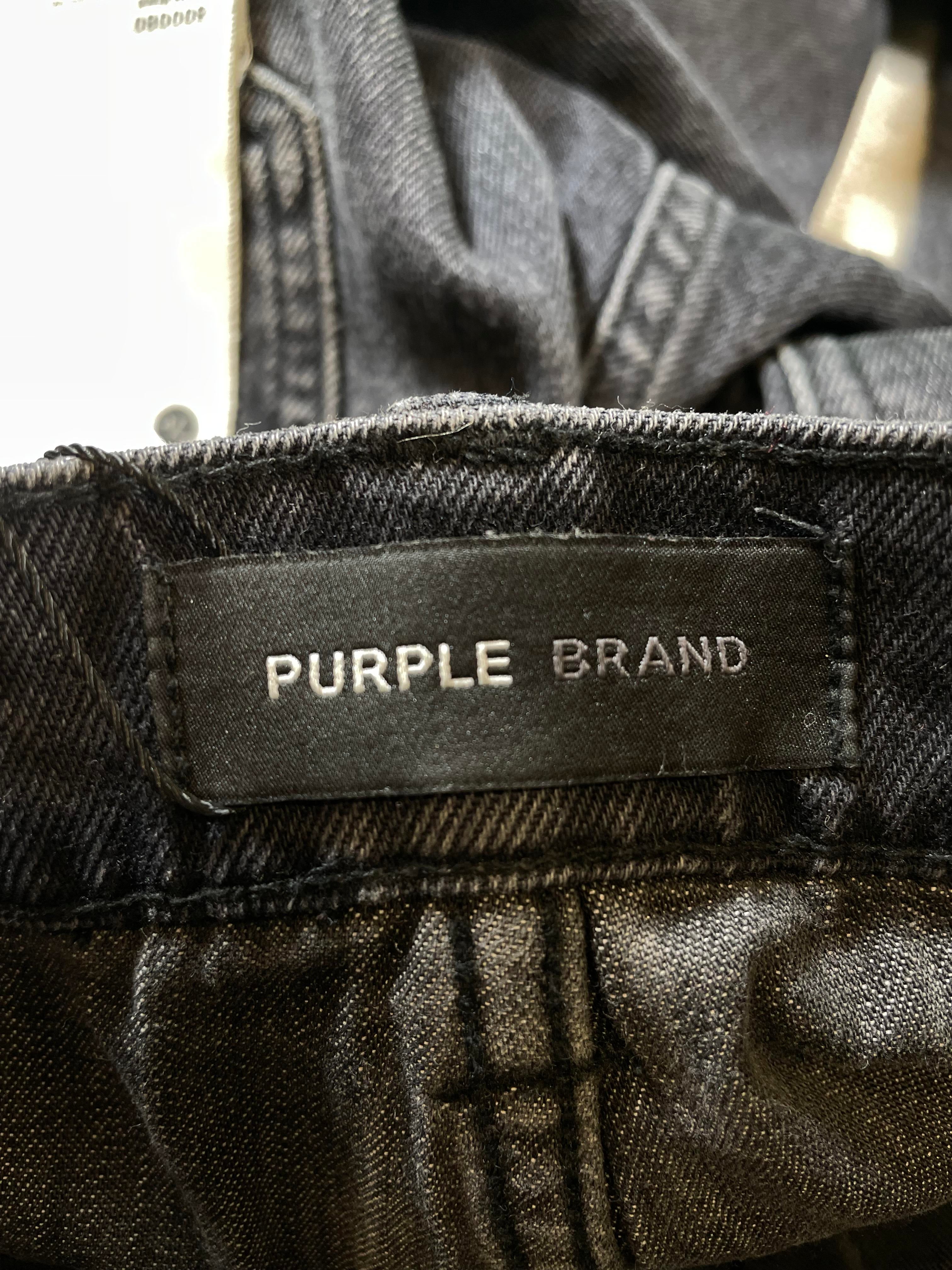 Purple Brand Black Jeans