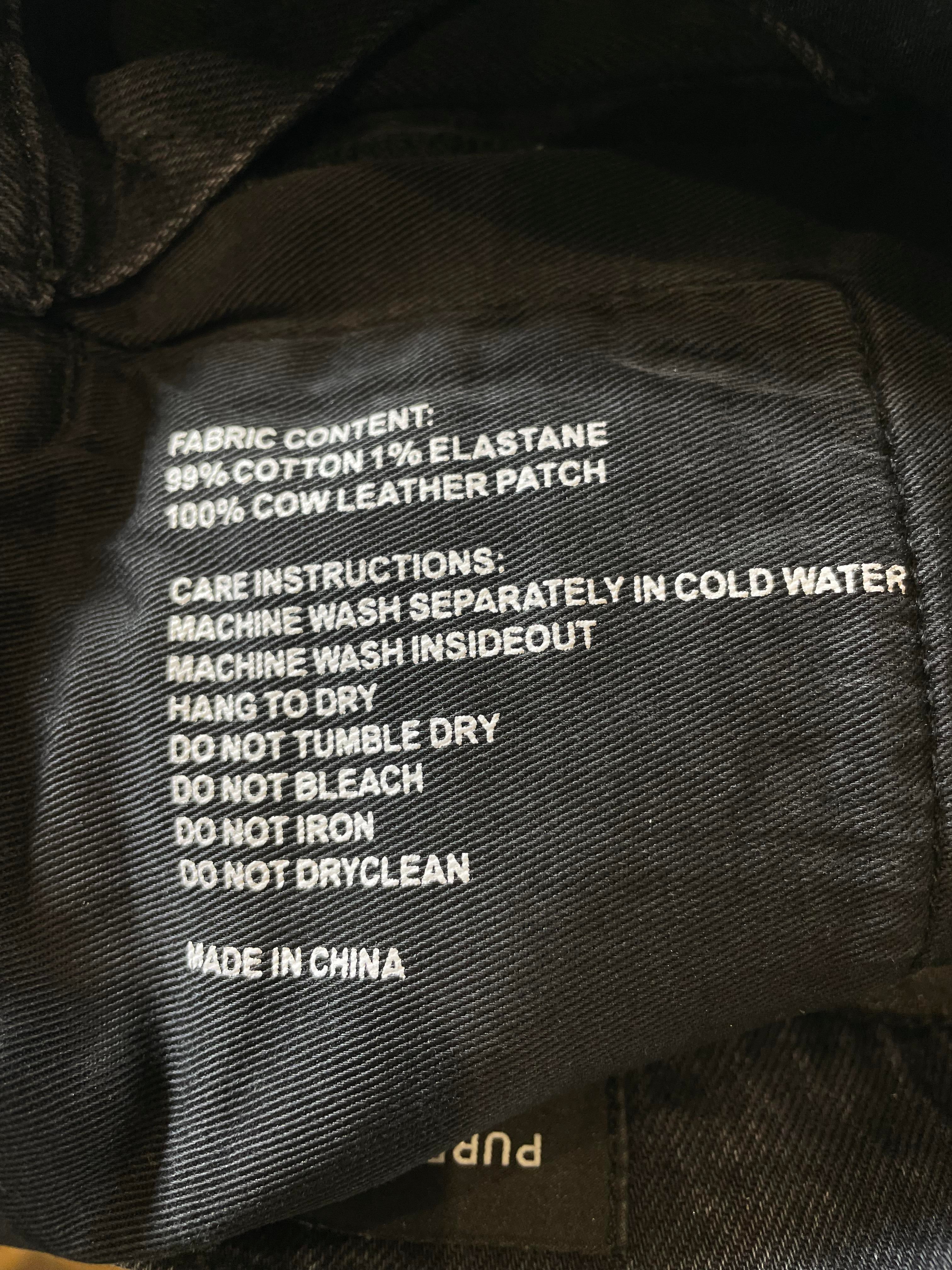 Purple Brand Black Jeans