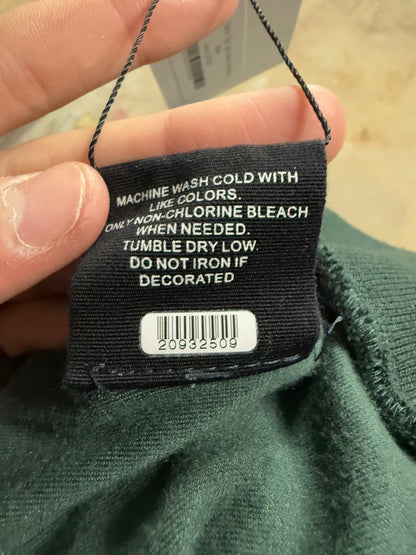 Sinclair Satin Zip Up Green Used Medium
