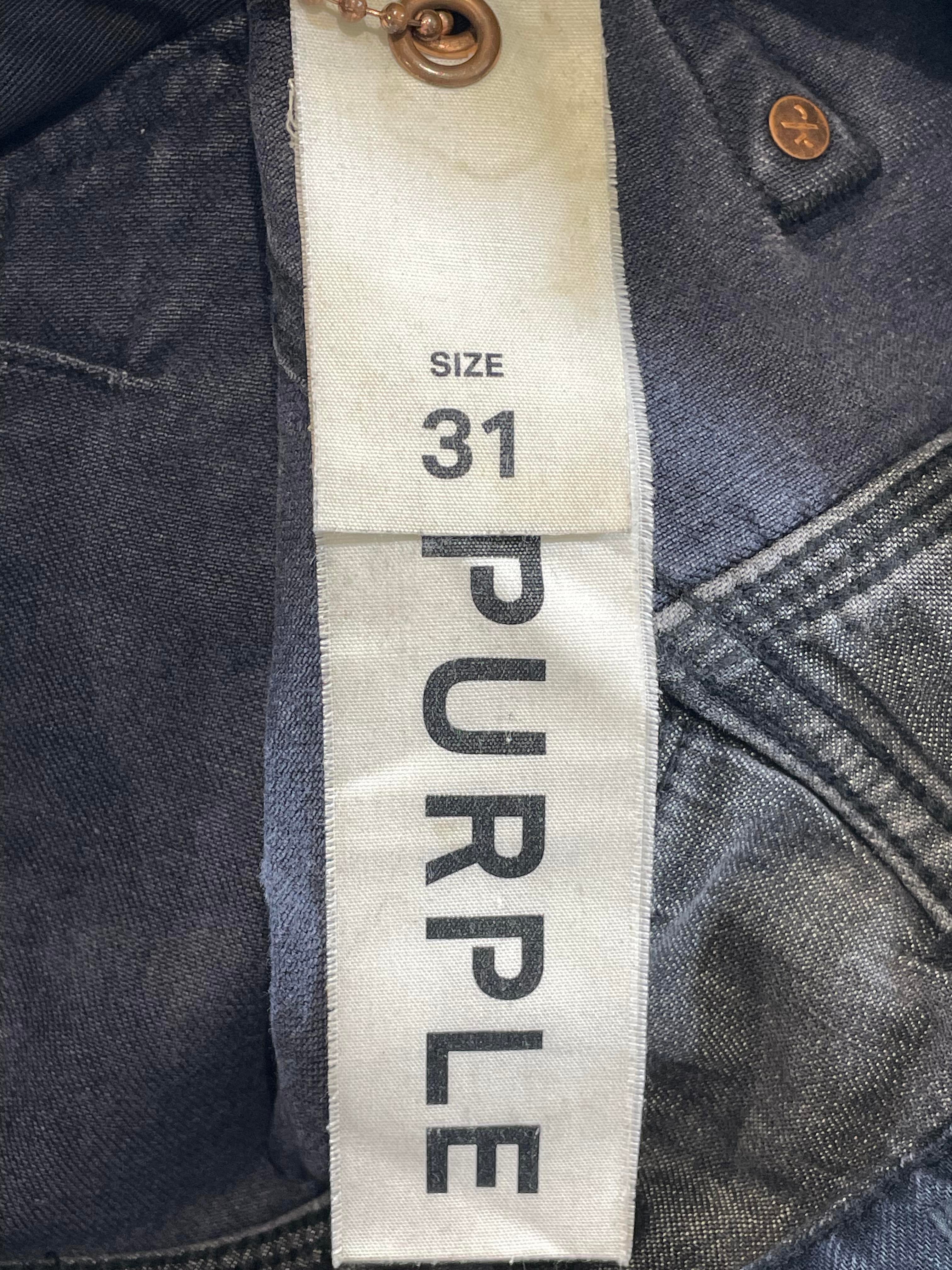 Purple Brand Black Jeans