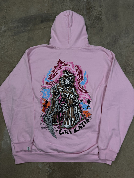 Warren Lotas Pink Hoodie XXL