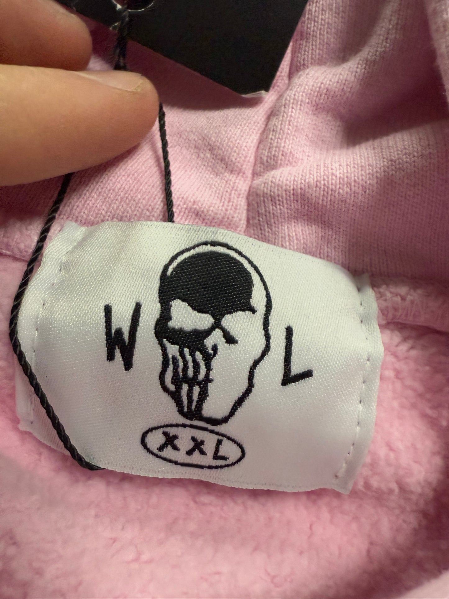 Warren Lotas Pink Hoodie XXL