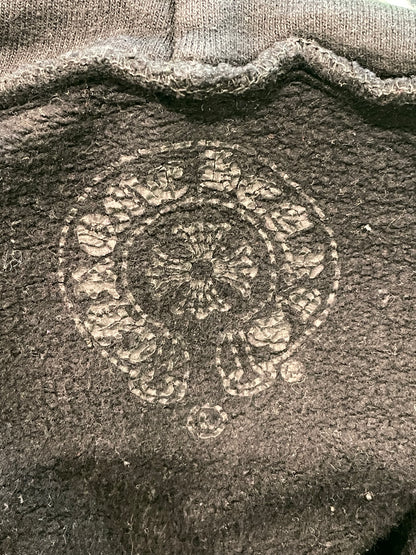 Chrome Hearts Horseshoe Logo Black Pullover Hoodie