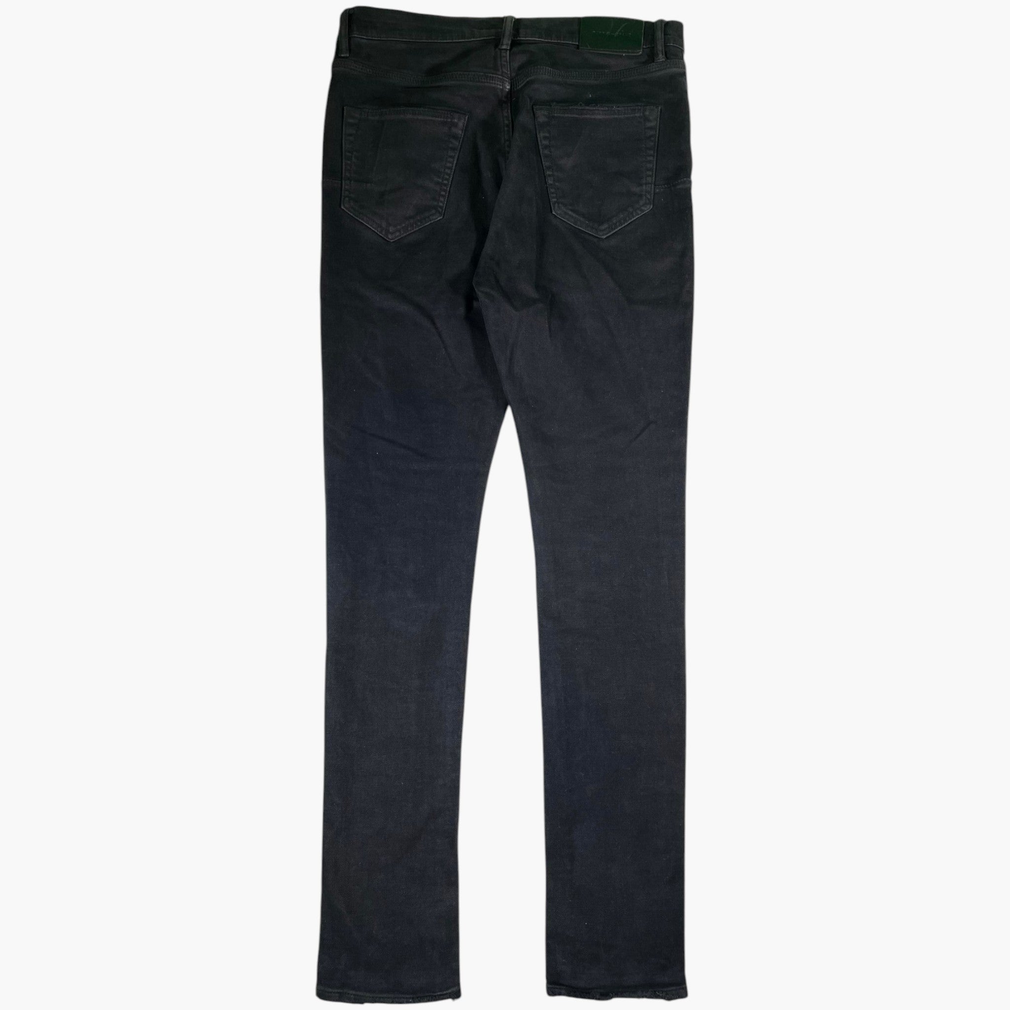 Purple Brand No Back Tab Black Jeans