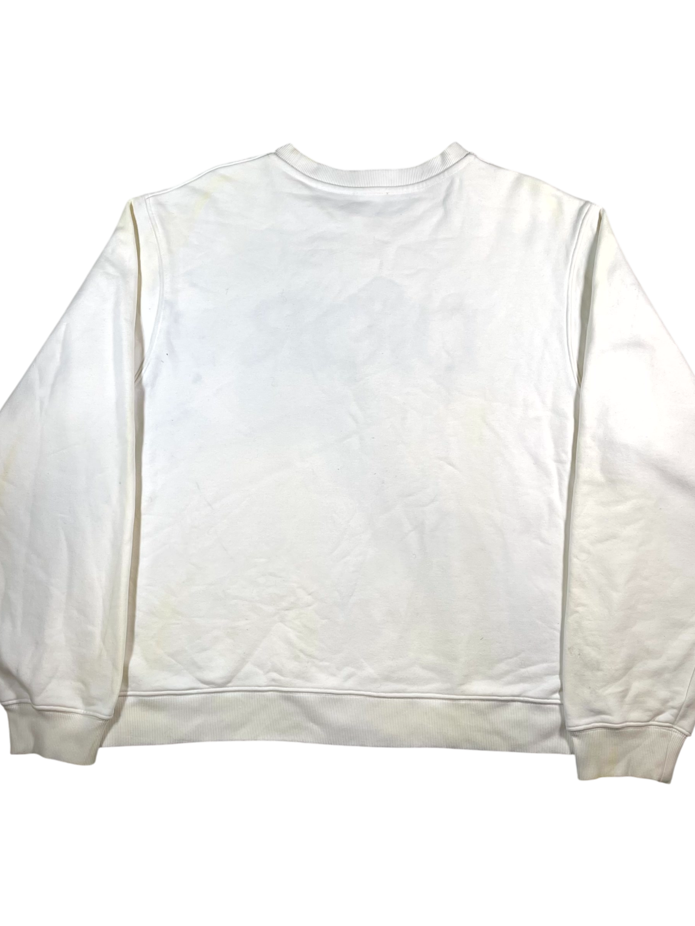 Dior Clothespin Crewneck White Sweatshirt