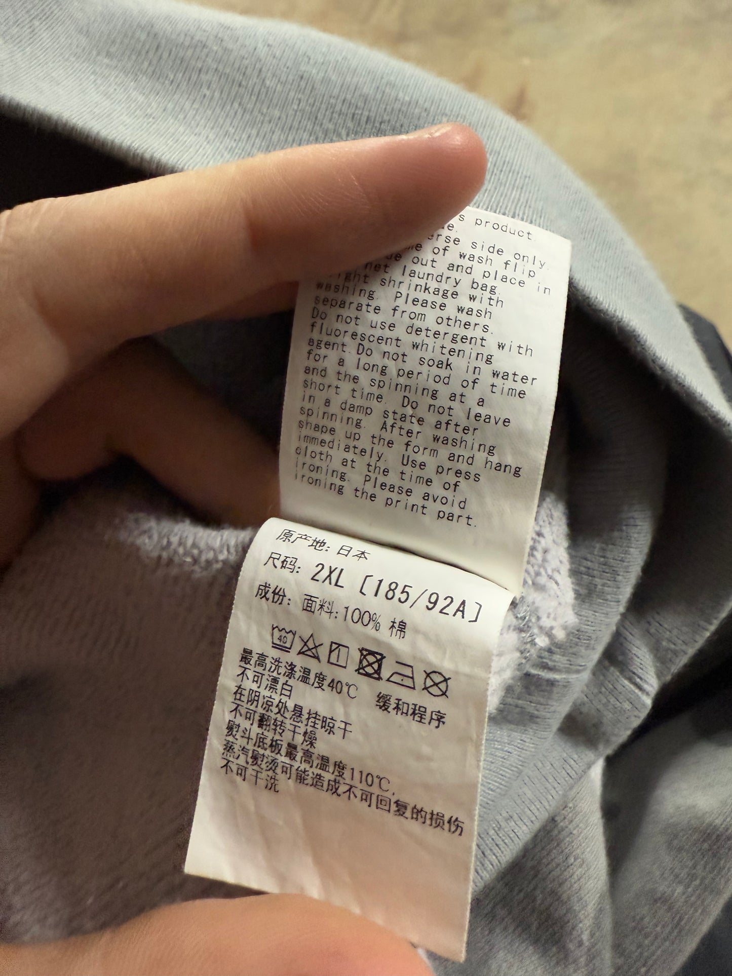 BAPE Hoodie Grey Camo Used XXL