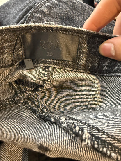 RTA Organ Donor Jeans Black Used 36