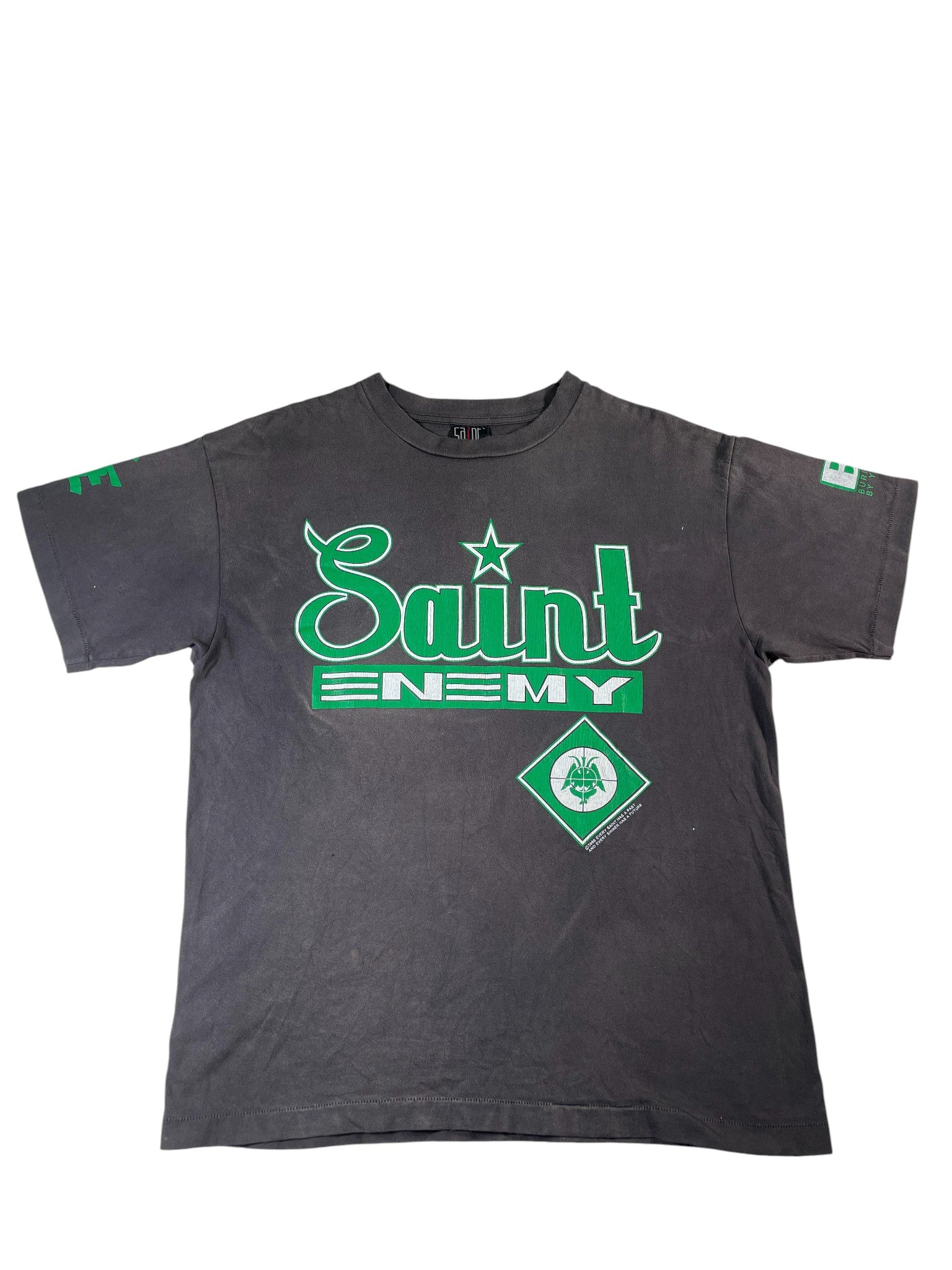 Saint Michael 'Public Enemy' Green Tee