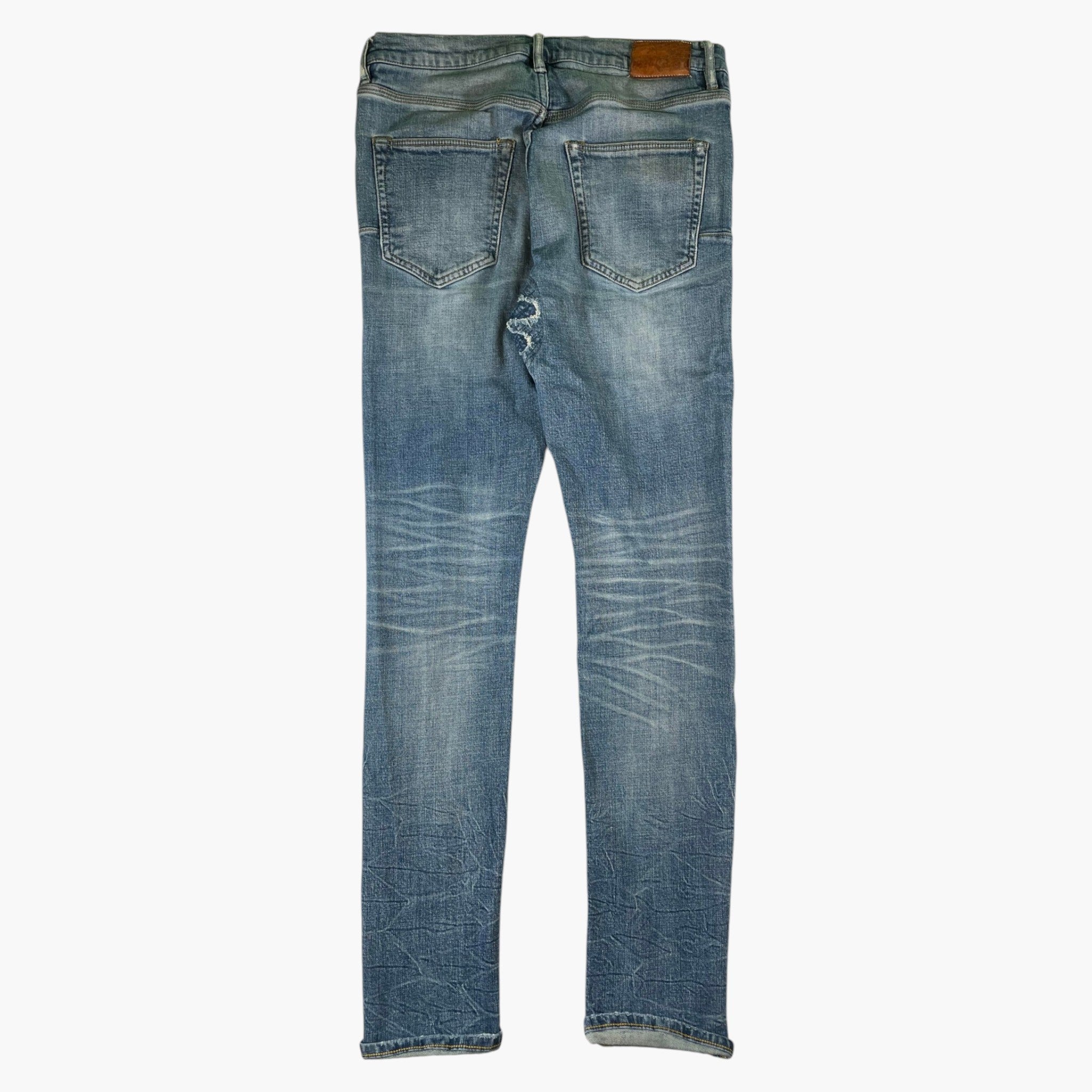 Purple Brand Plain Dark Wash Jeans
