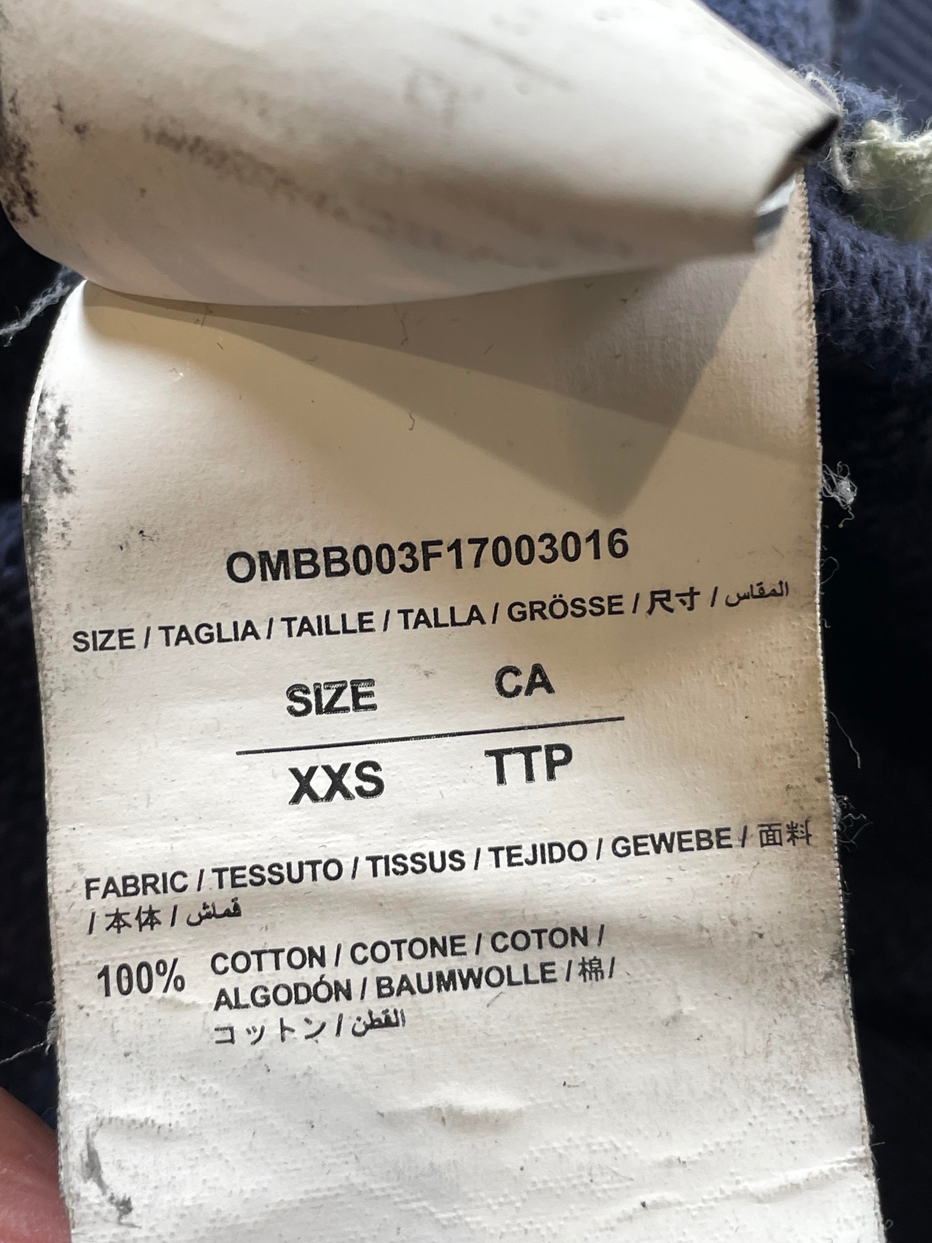 Off-White Caravaggio Blue Hoodie