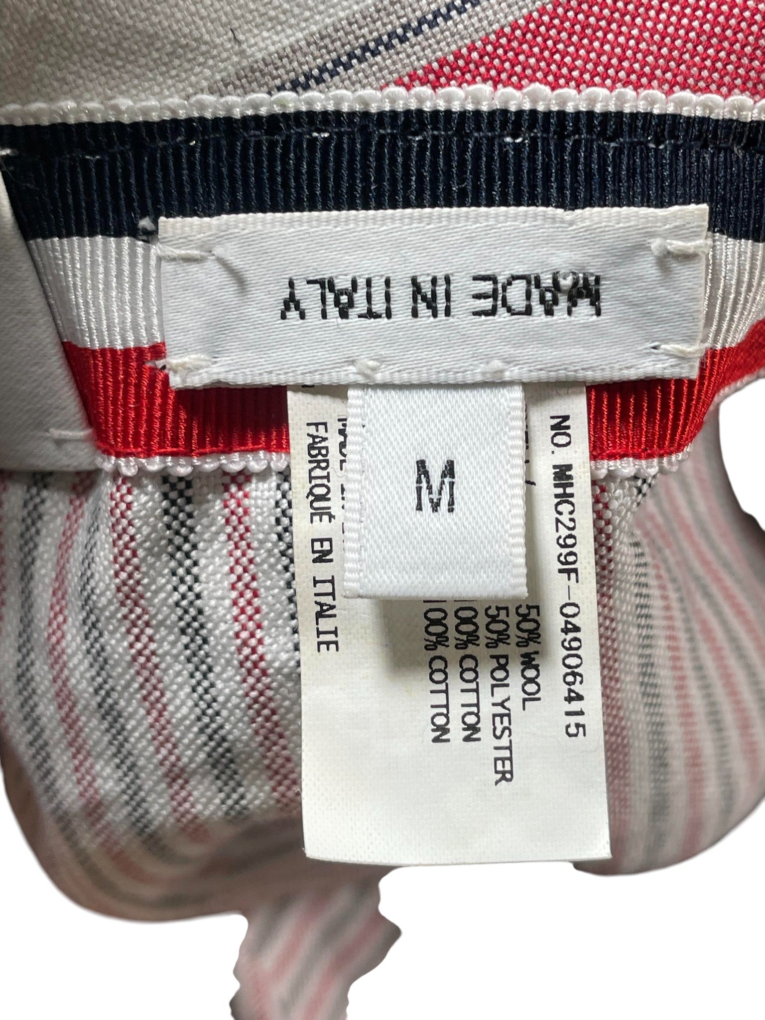 Thom Browne Blue Bucket Hat