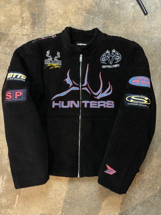 Sp5der Fleece Black Multi Size 3 (L) Used