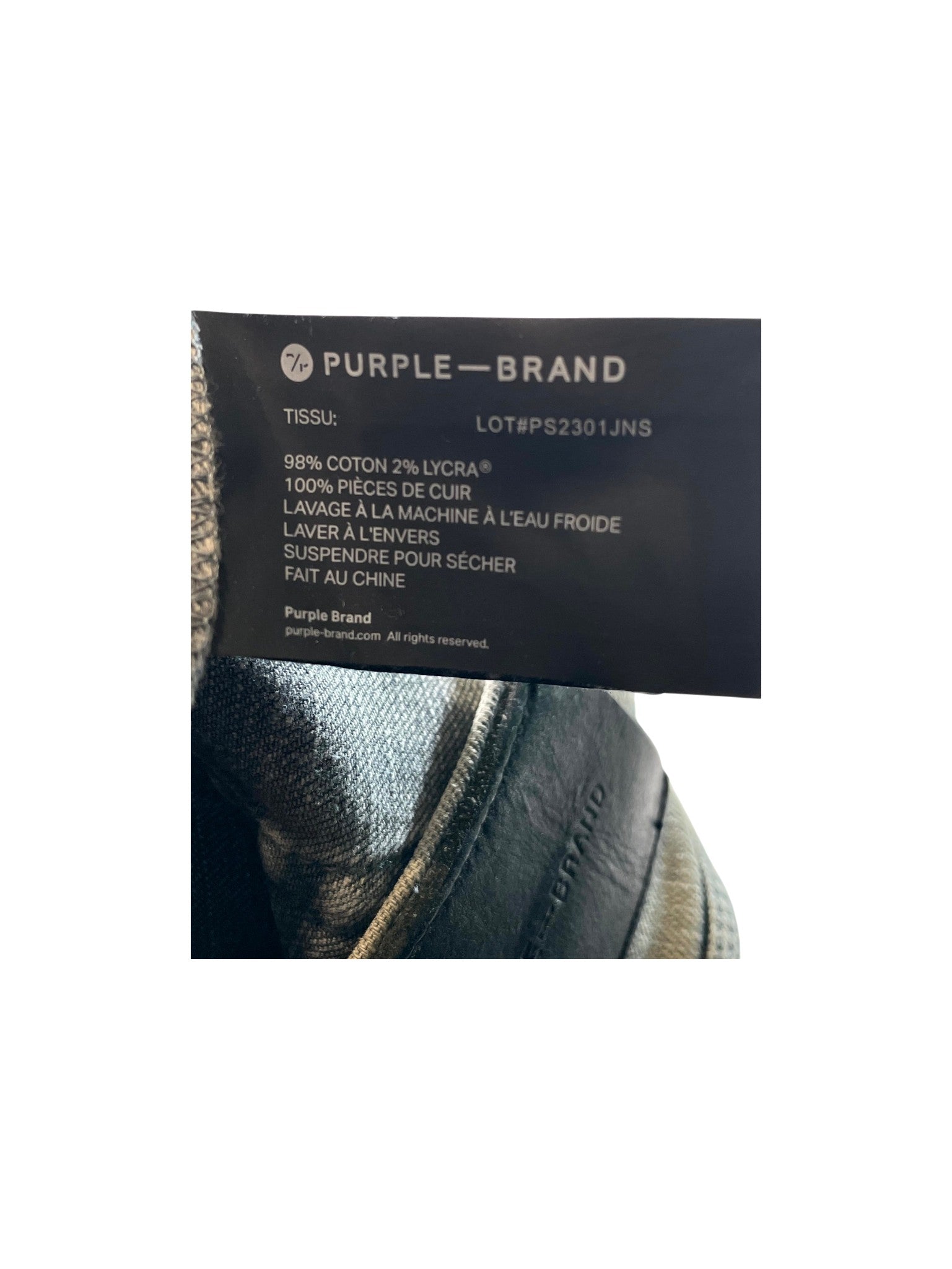 Purple Brand Blue Jeans