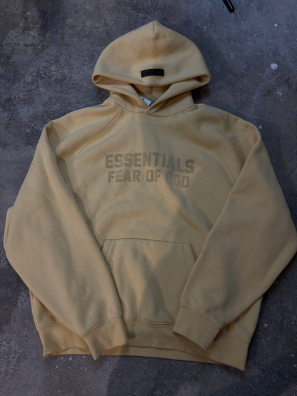 Essentials Hoodie Harvest Yellow Used Large