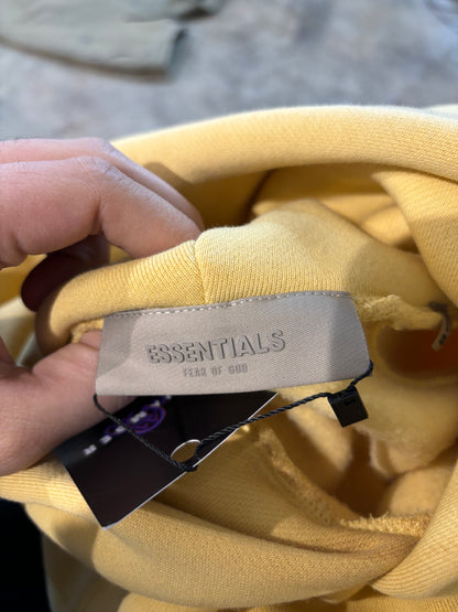 Essentials Hoodie Harvest Yellow Used Large